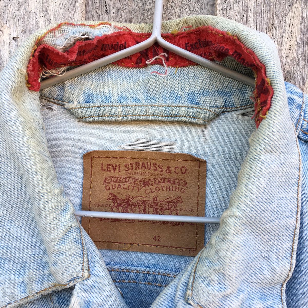 Levi's × Levi's Vintage Clothing × Vintage Vintage Levi’s 70s Denim Jacket Size US M / EU 48-50 / 2 - 6 Thumbnail