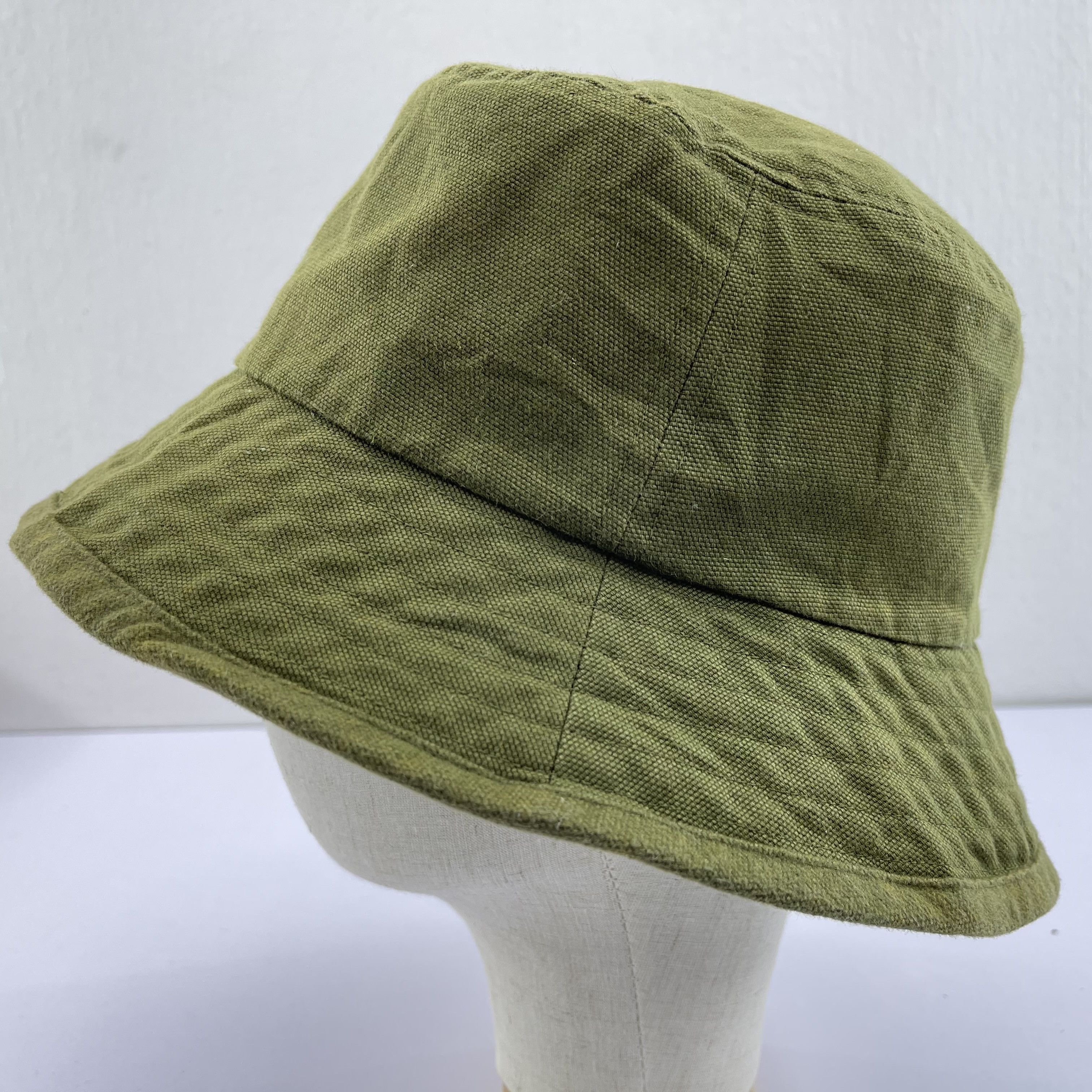 Other Vintage Green Army Bucket Hats- BH1051 Size ONE SIZE - 3 Thumbnail