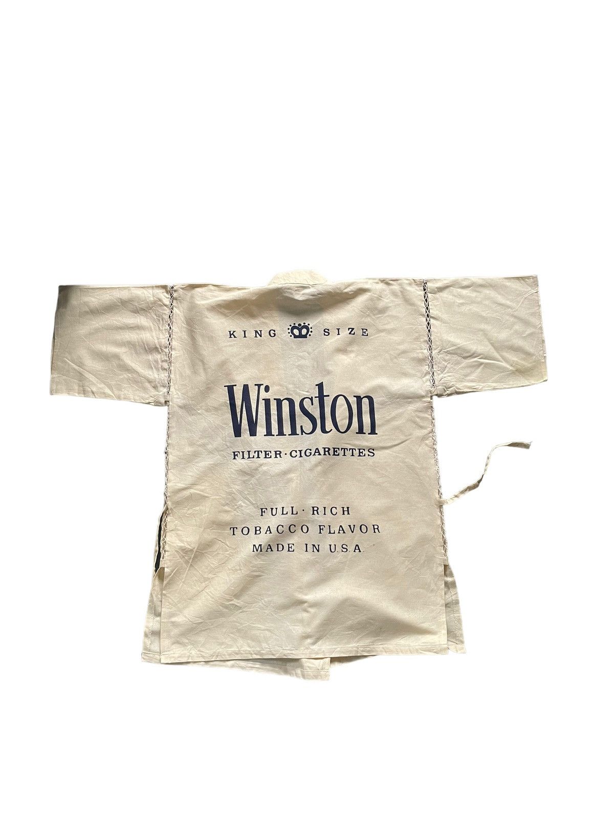 Vintage Vintage Winston Cigarettes Kimono Size US L / EU 52-54 / 3 - 1 Thumbnail