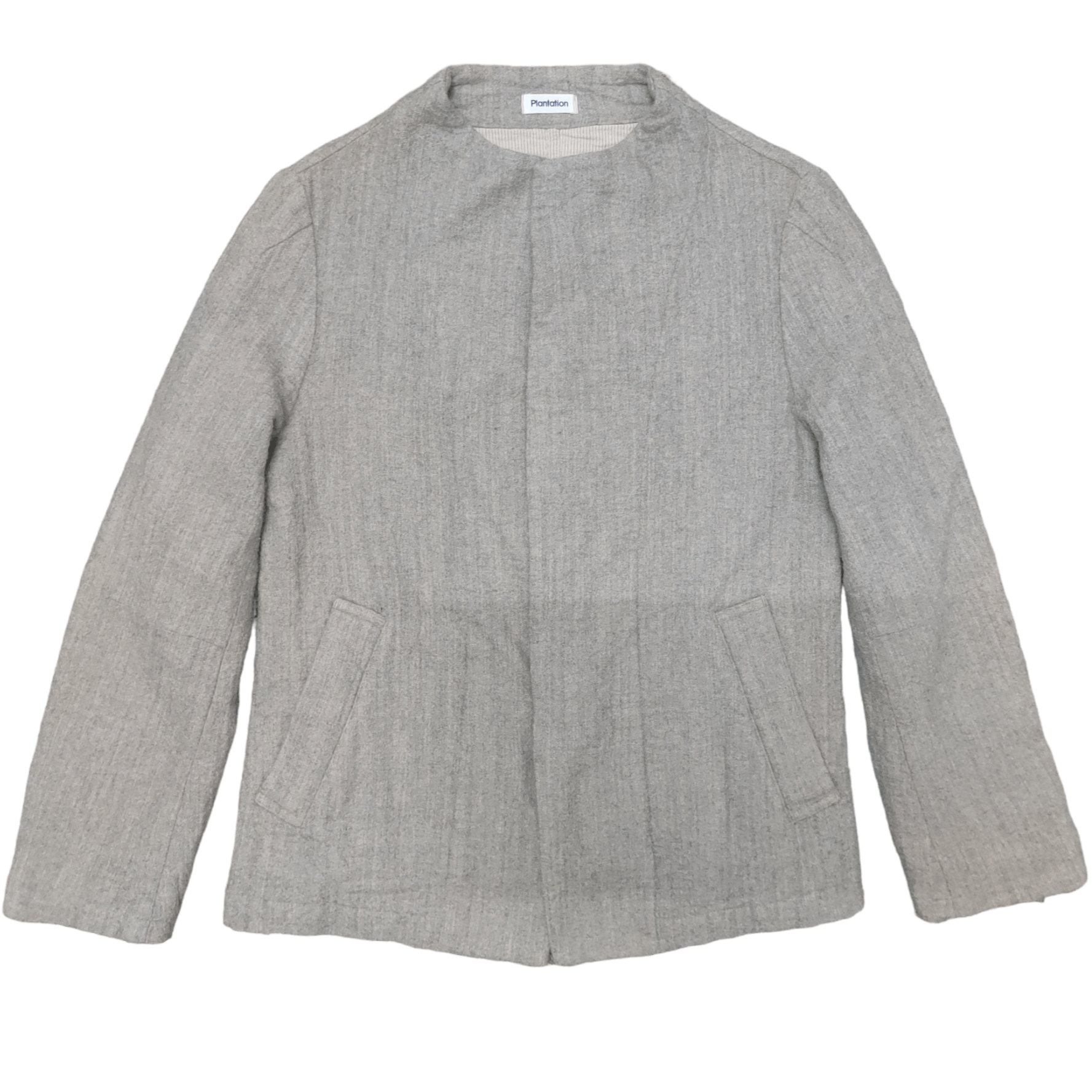 Issey Miyake Vintage Plantation by Issey Miyake Collarless Jacket Size US M / EU 48-50 / 2 - 1 Thumbnail