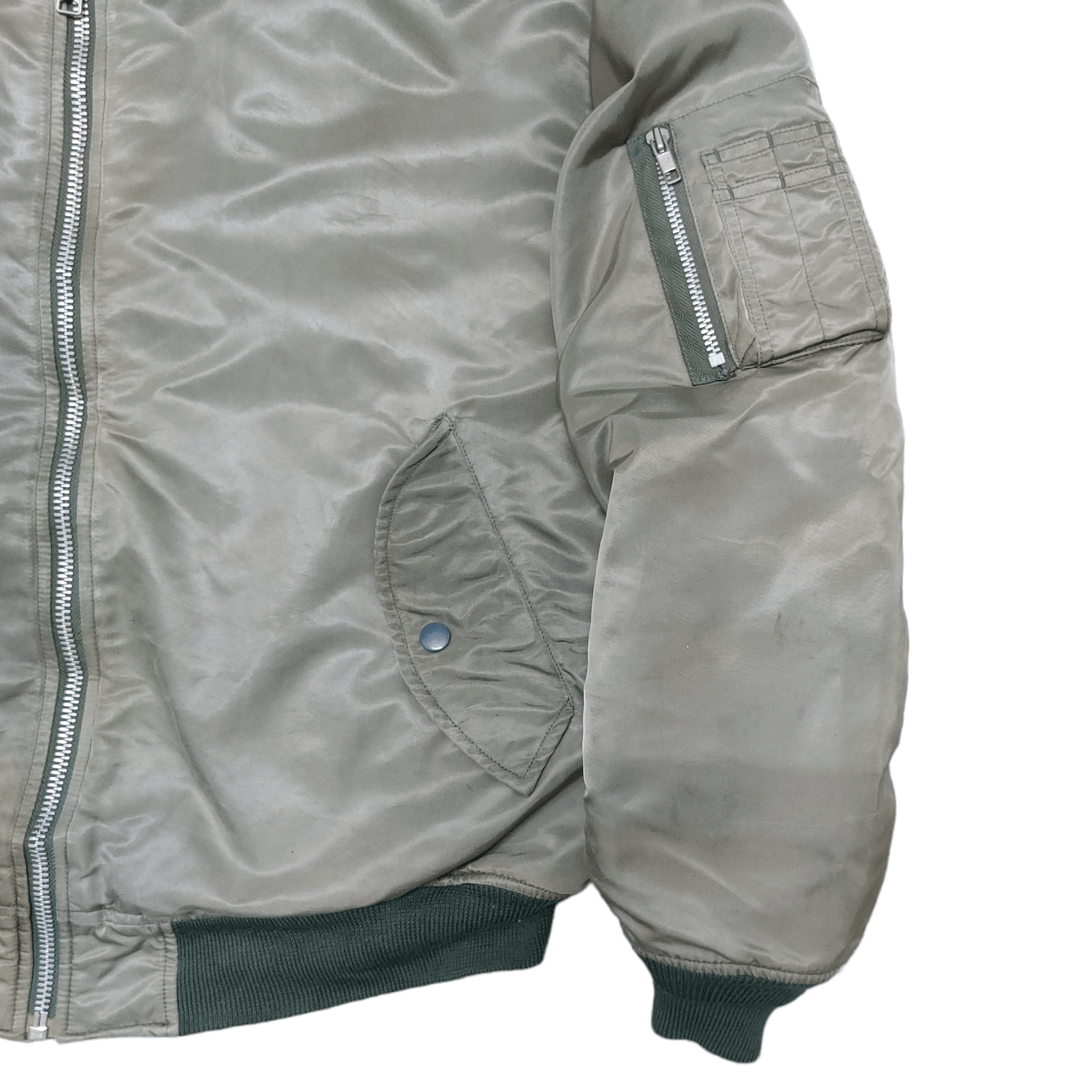 Uniqlo Uniqlo Military Bomber Jacket Ma 1 Size US XL / EU 56 / 4 - 2 Thumbnail