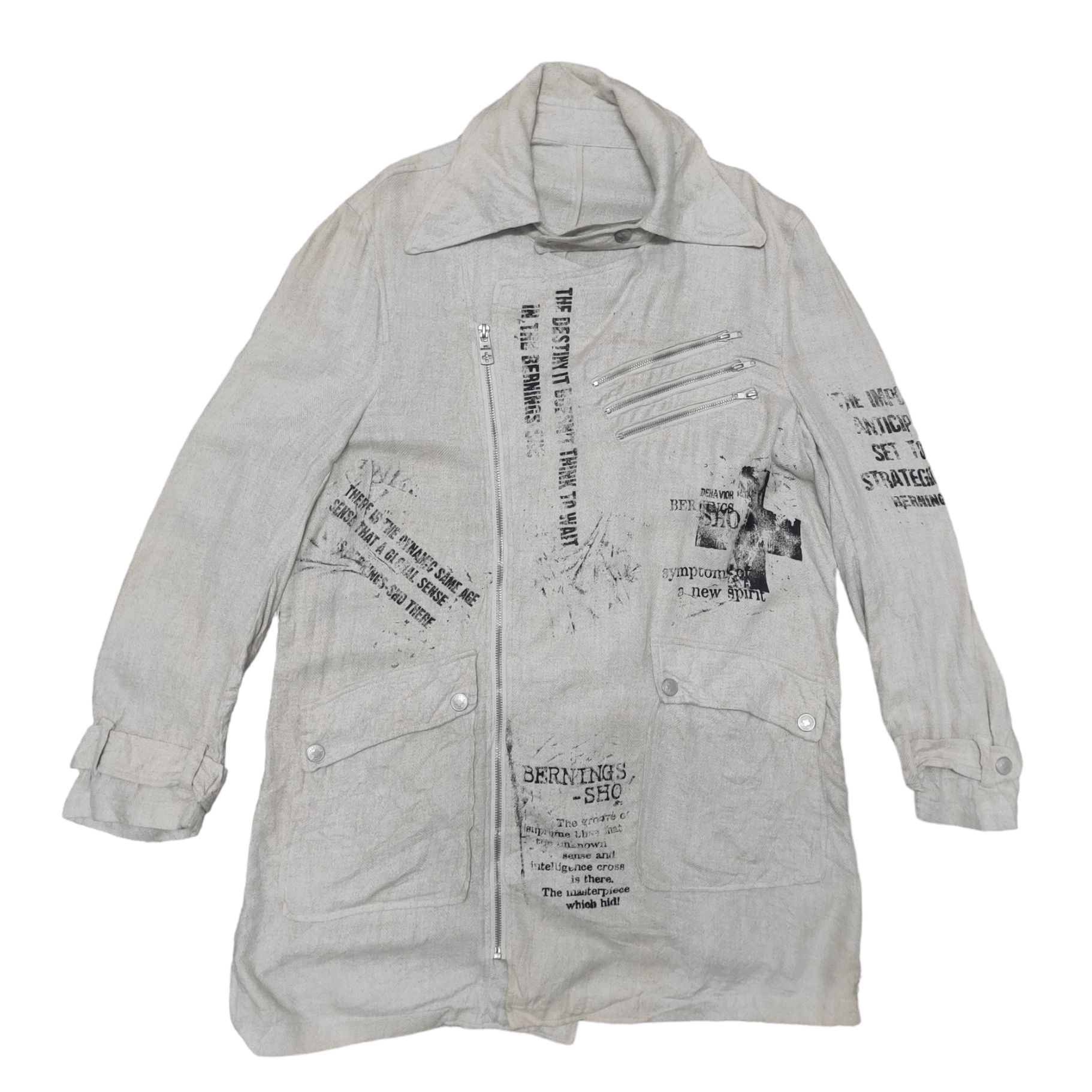Hysteric Glamour Vintage Japanese Bearning Sho Punk Jacket Multi Zipper Size US M / EU 48-50 / 2 - 1 Thumbnail