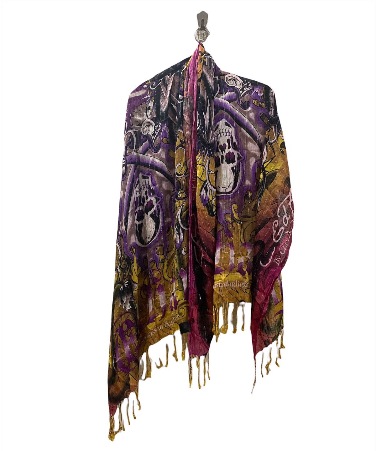 Art Comes First × Ed Hardy Ed Hardy by Christian Audigier Scarf Size ONE SIZE - 1 Thumbnail