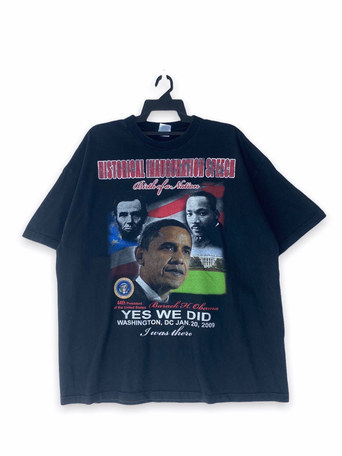 Rap Tees Rare design Barack Obama martin luther king Size US XXL / EU 58 / 5 - 1 Thumbnail