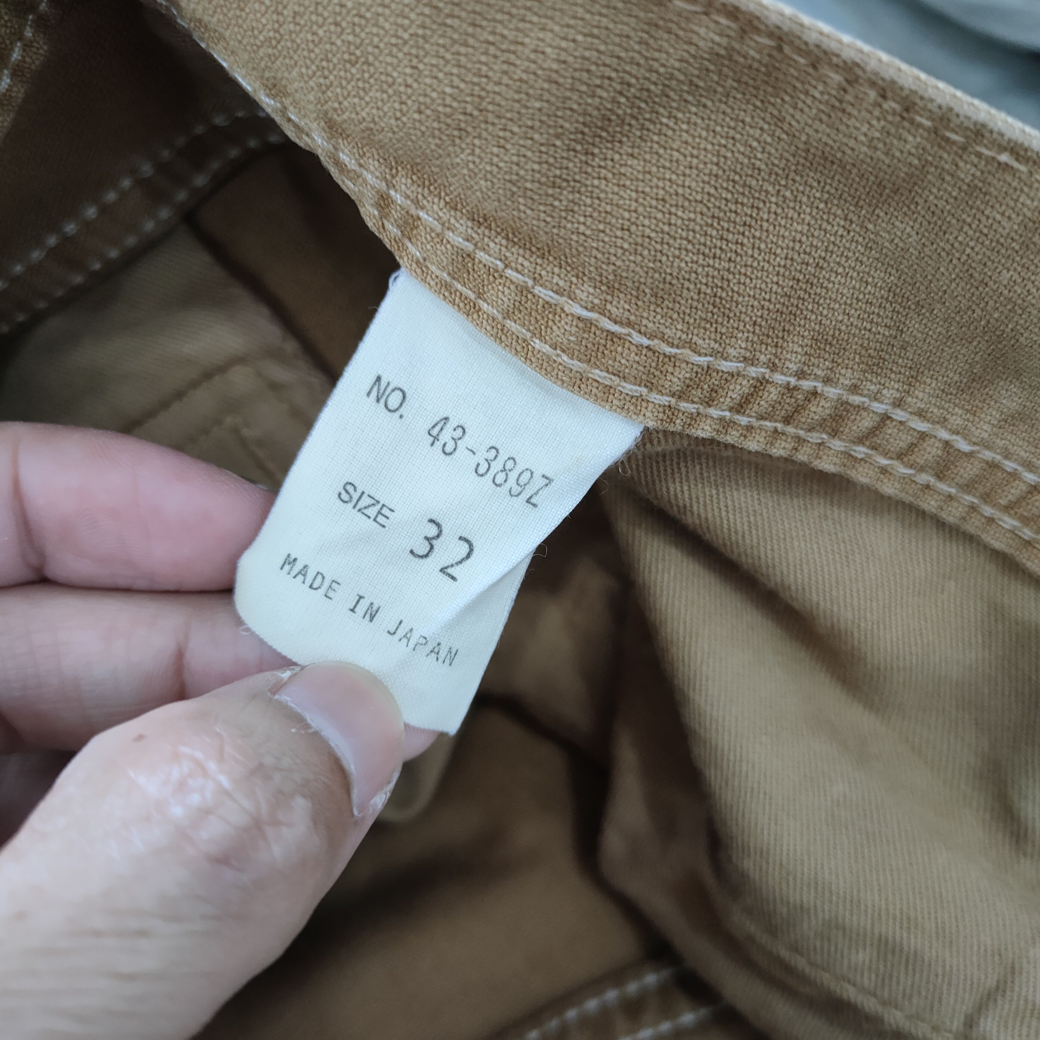 Spellbound VINTAGE SPELLBOUND FADED BROWN CARGO PANTS Size US 33 - 15 Thumbnail