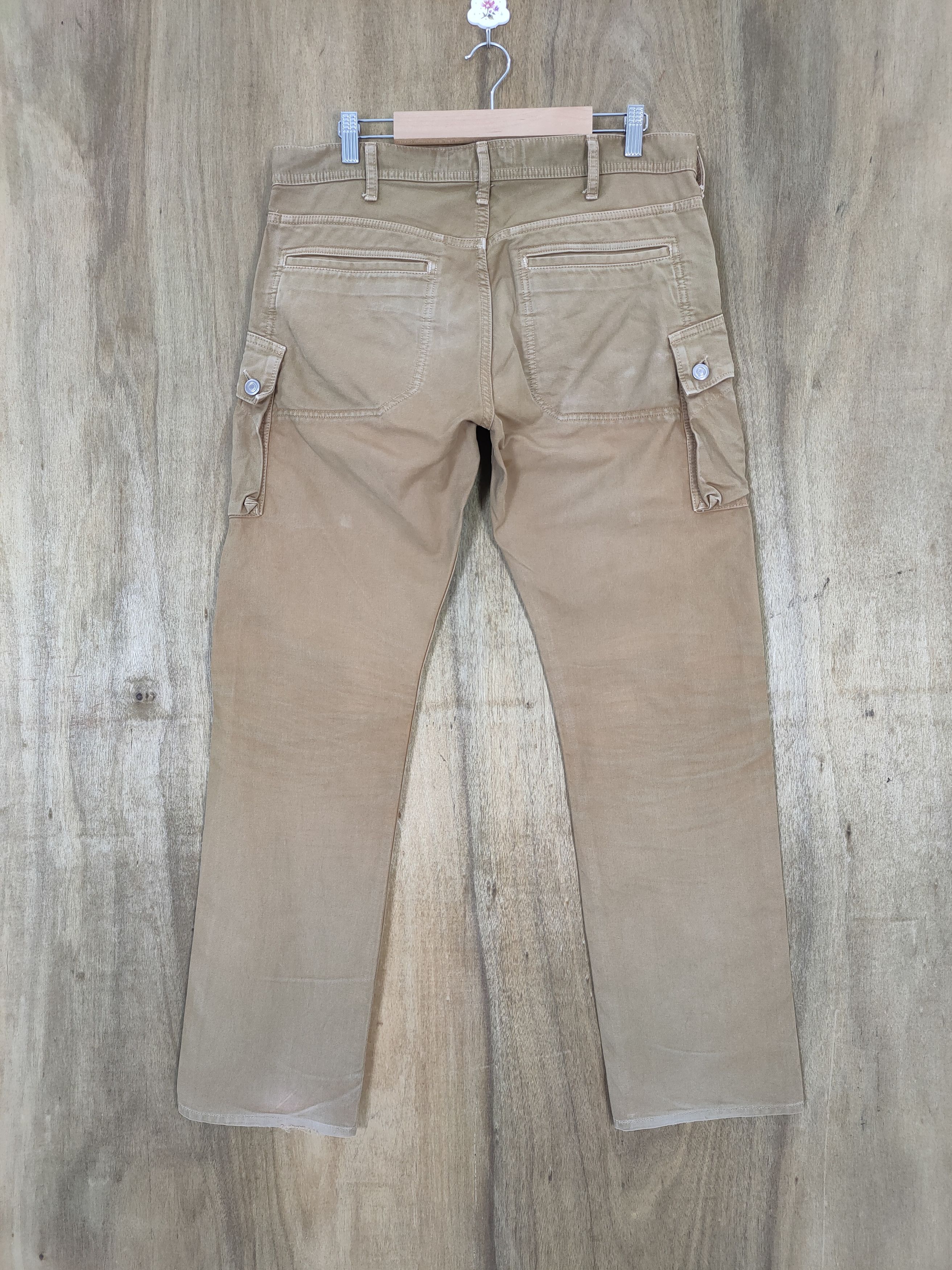 Spellbound VINTAGE SPELLBOUND FADED BROWN CARGO PANTS Size US 33 - 8 Thumbnail