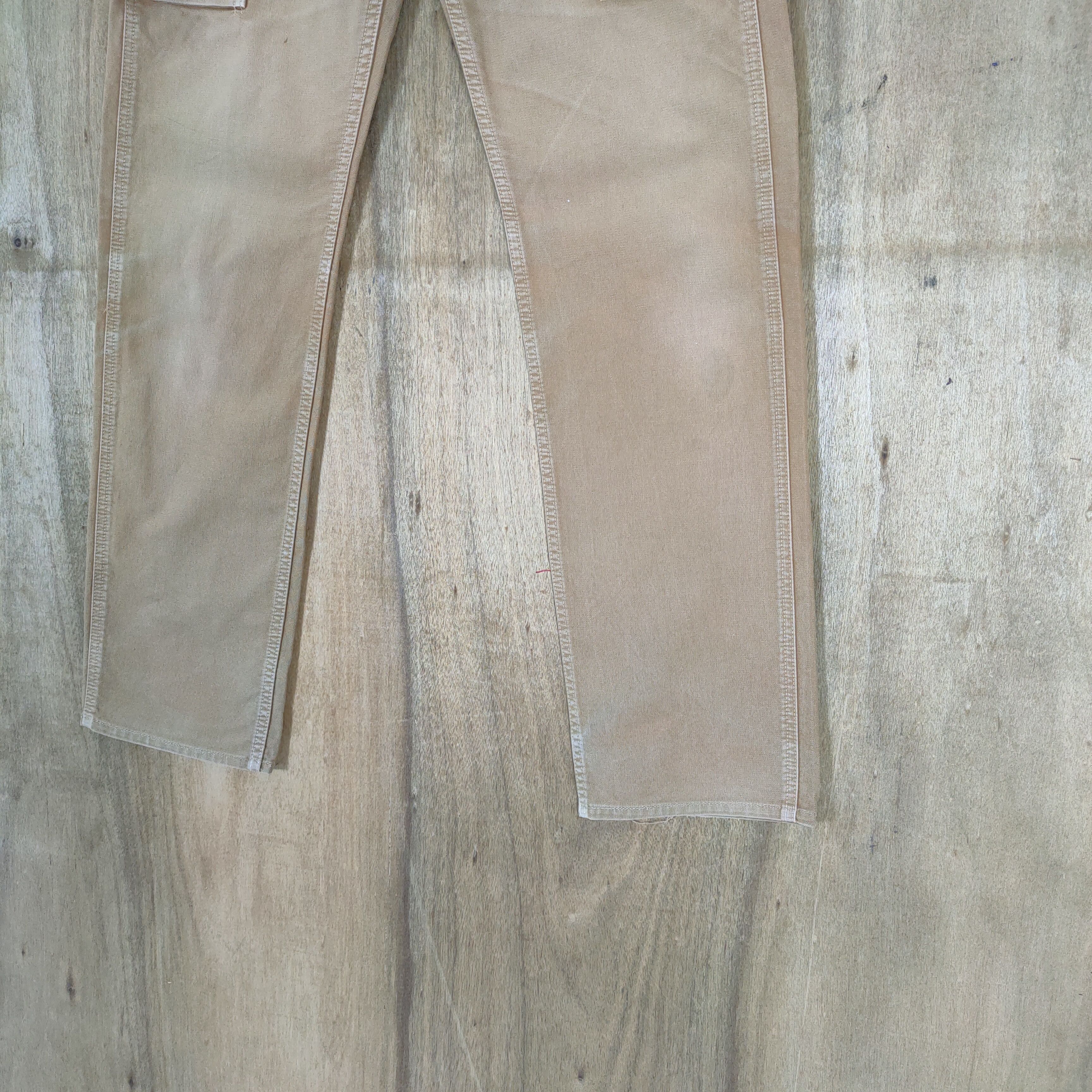 Spellbound VINTAGE SPELLBOUND FADED BROWN CARGO PANTS Size US 33 - 17 Thumbnail