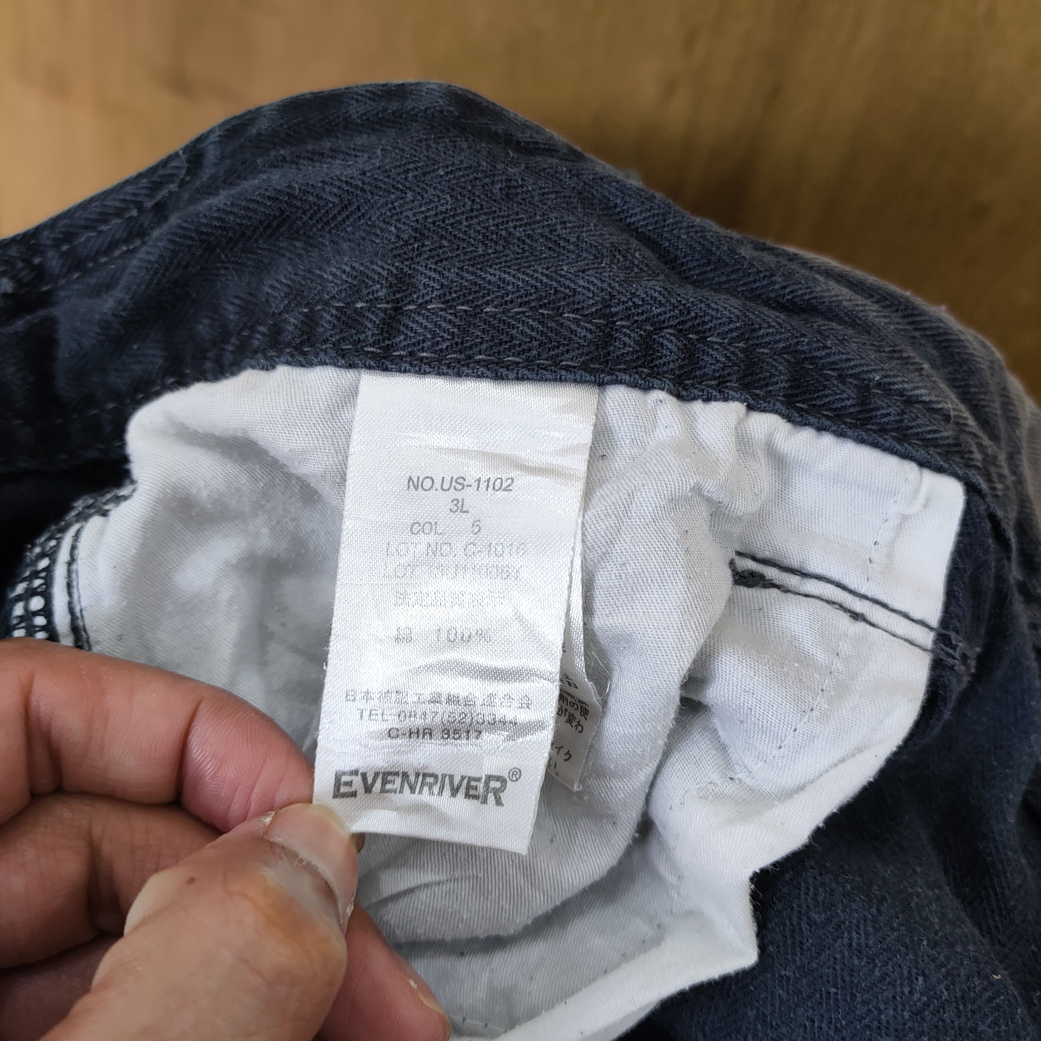 Japanese Brand VINTAGE EVENRIVER FADED WORKWEAR BAGGY CARGO PANTS Size US 36 / EU 52 - 15 Thumbnail