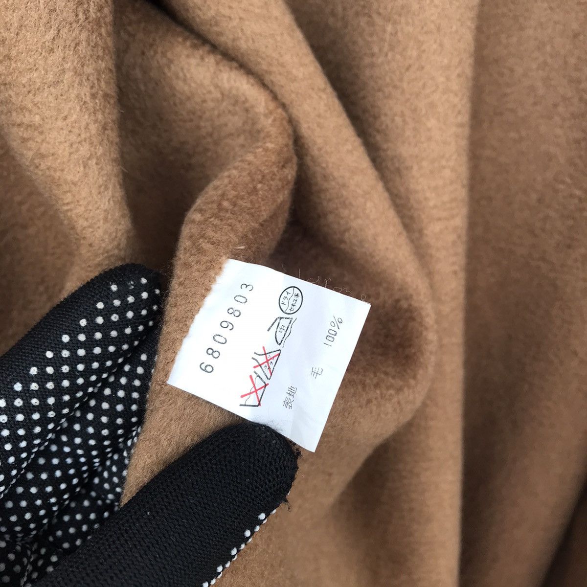 Carven × Vintage Vintage Carven Paris Camel wool dark brown double breasted Size US L / EU 52-54 / 3 - 6 Thumbnail