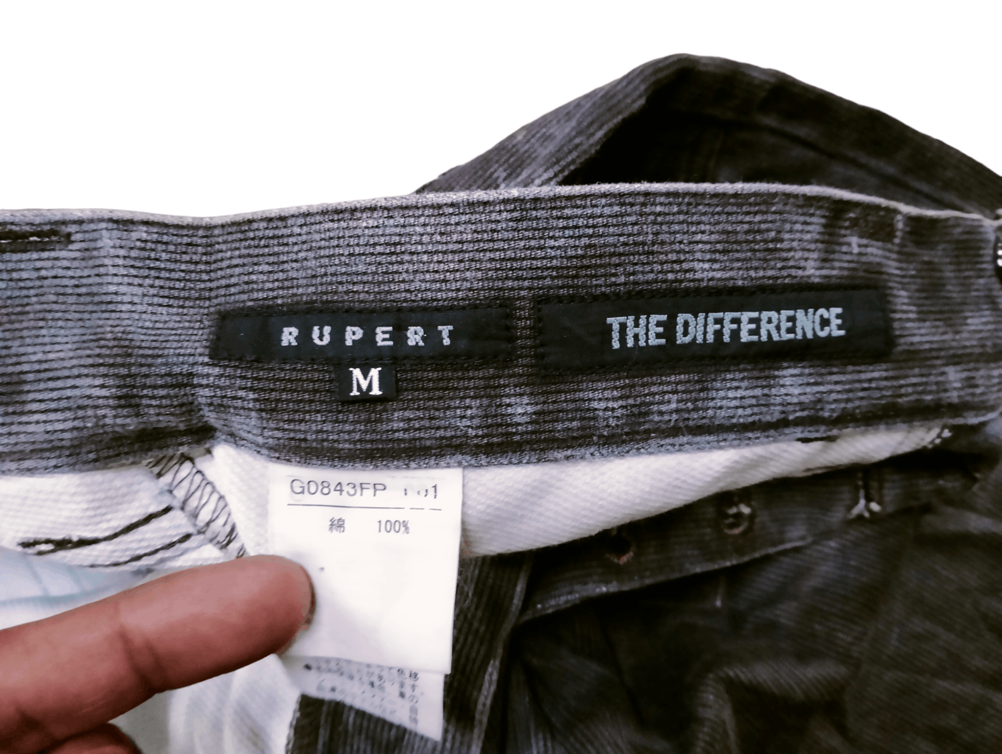 The Difference Vintage The Difference Rupert Bot Cut Pants Faded Style Size US 31 - 14 Thumbnail