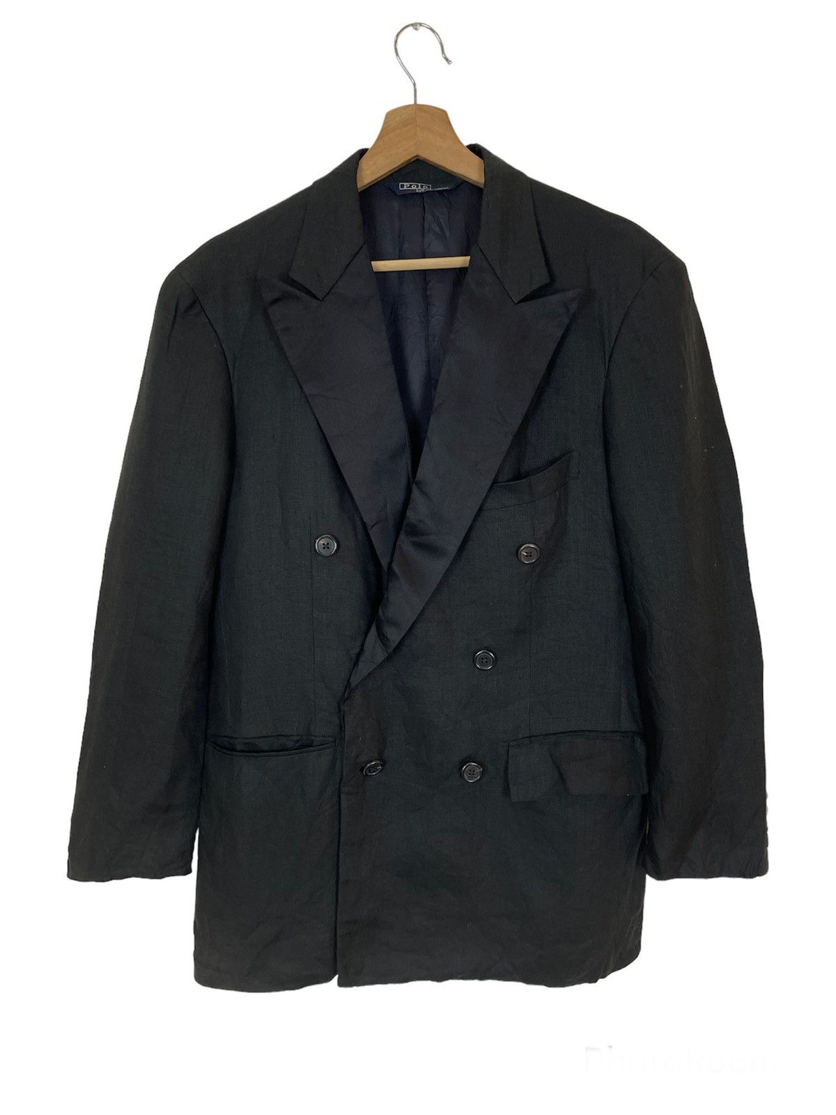 Polo Ralph Lauren VINTAGE POLO RALPH LAUREN DOUBLE BREAST COAT Size 38L - 1 Thumbnail