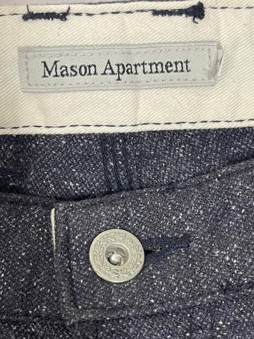 Mason's MASON APARTMENTS WOOL BUCKLE BACK CASUAL PANTS Size US 34 / EU 50 - 6 Thumbnail