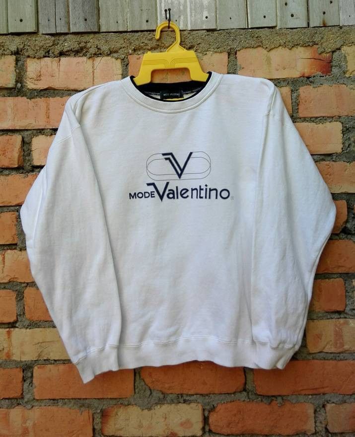 Designer × Valentino Mode Valentino Sweatshirt Crewneck Medium Size Size US M / EU 48-50 / 2 - 1 Thumbnail