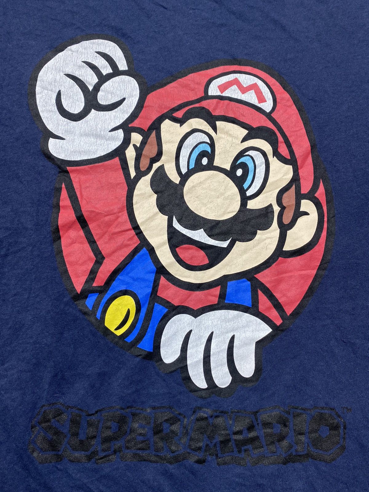Japanese Brand Vintage Y2k Super Mario tee streetwear games style size L Size US L / EU 52-54 / 3 - 2 Thumbnail