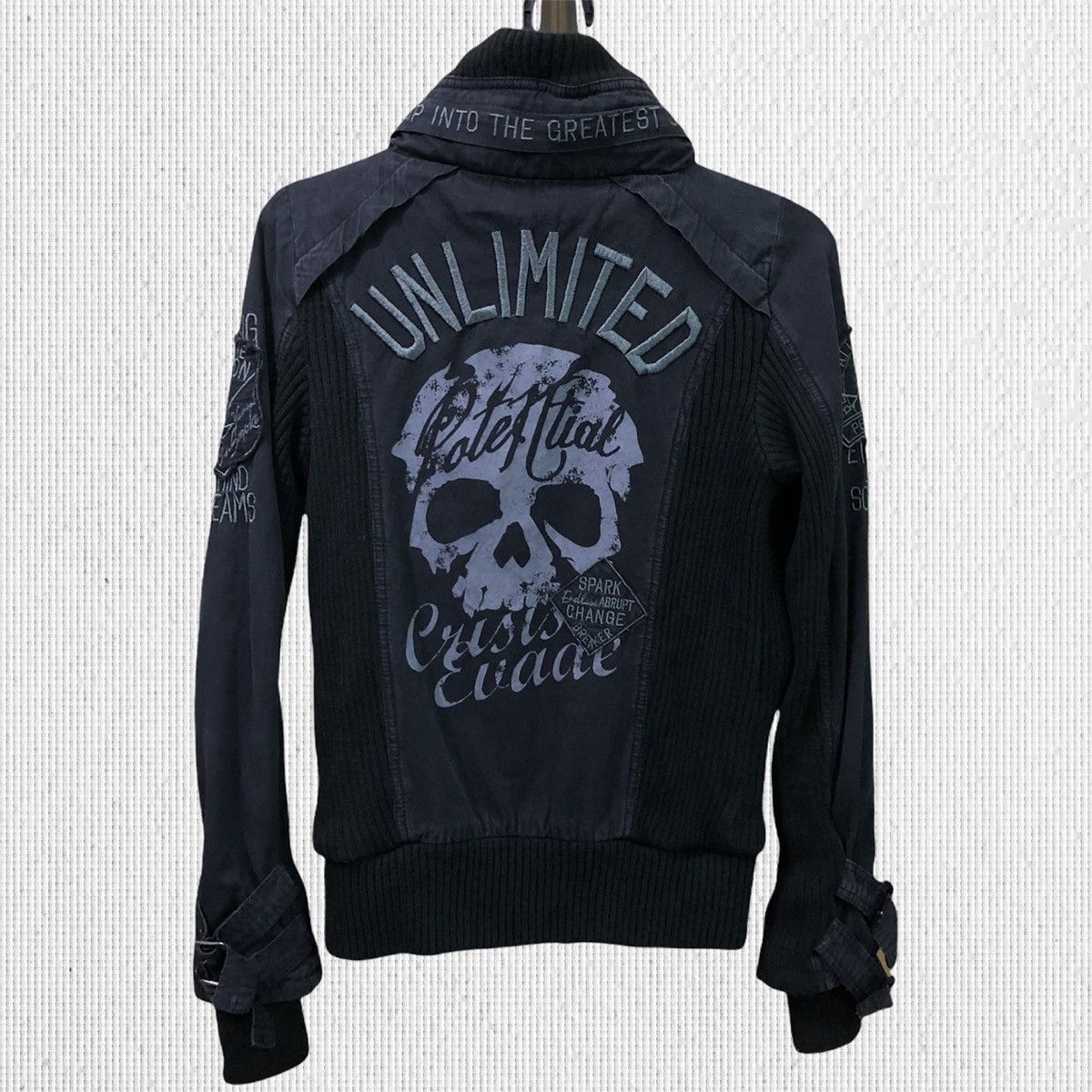 If Six Was Nine Ghost Of Halem Punk Jacket Size US XS / EU 42 / 0 - 2 Thumbnail