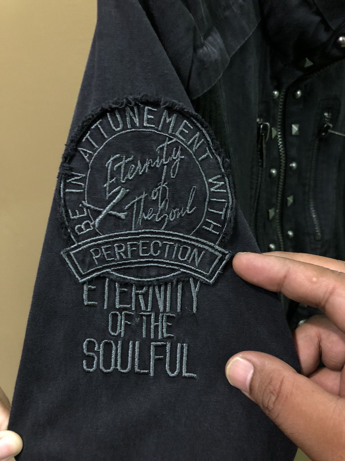 If Six Was Nine Ghost Of Halem Punk Jacket Size US XS / EU 42 / 0 - 4 Thumbnail