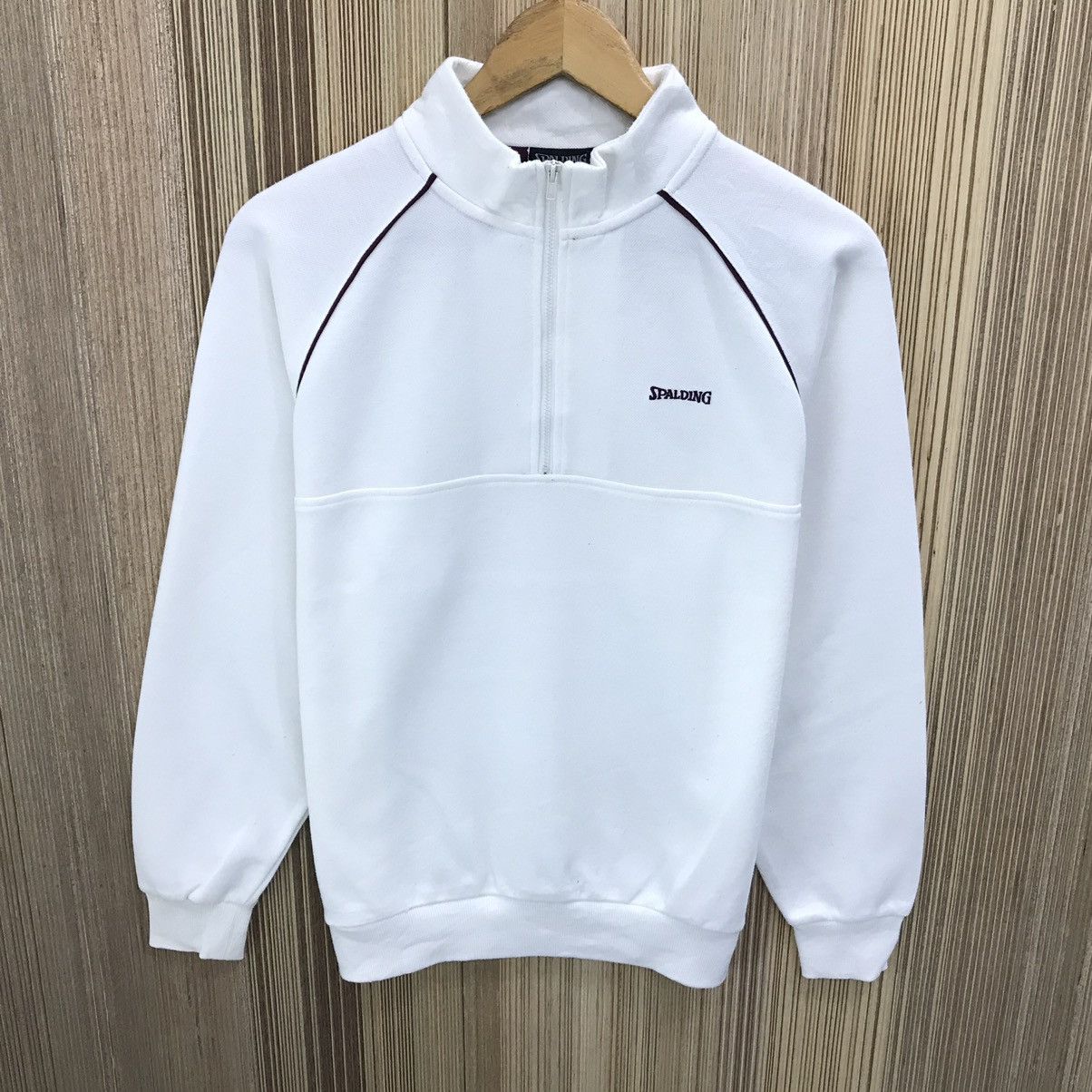 Japanese Brand × Spalding × Vintage Vintage Spalding Sweatshirt Spalding Jumper SpaldingPullover Size US M / EU 48-50 / 2 - 1 Thumbnail