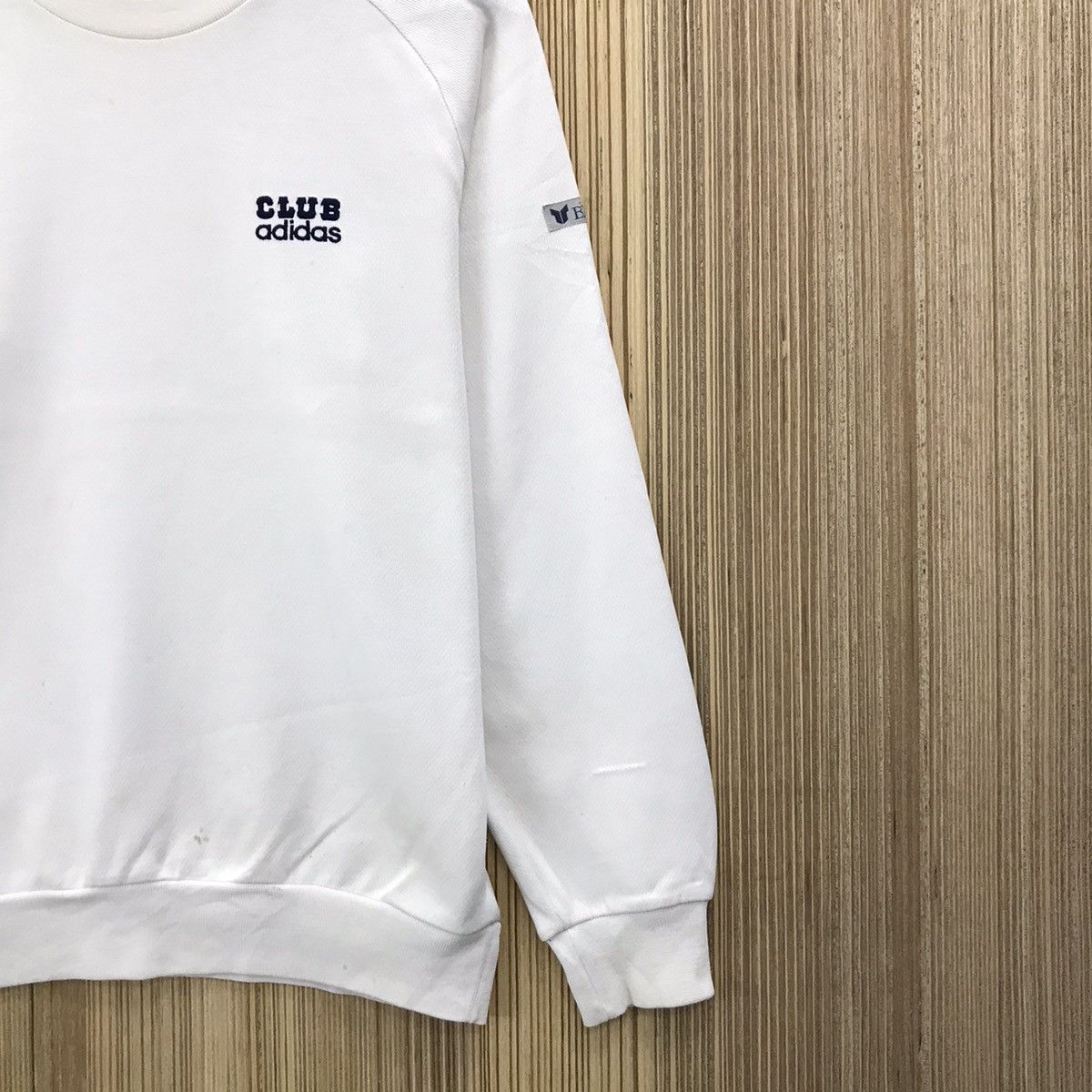 Adidas × Vintage Vintage Adidas Sweatshirt Adidas Club Jumper Adidas Trefoil Size US M / EU 48-50 / 2 - 5 Thumbnail
