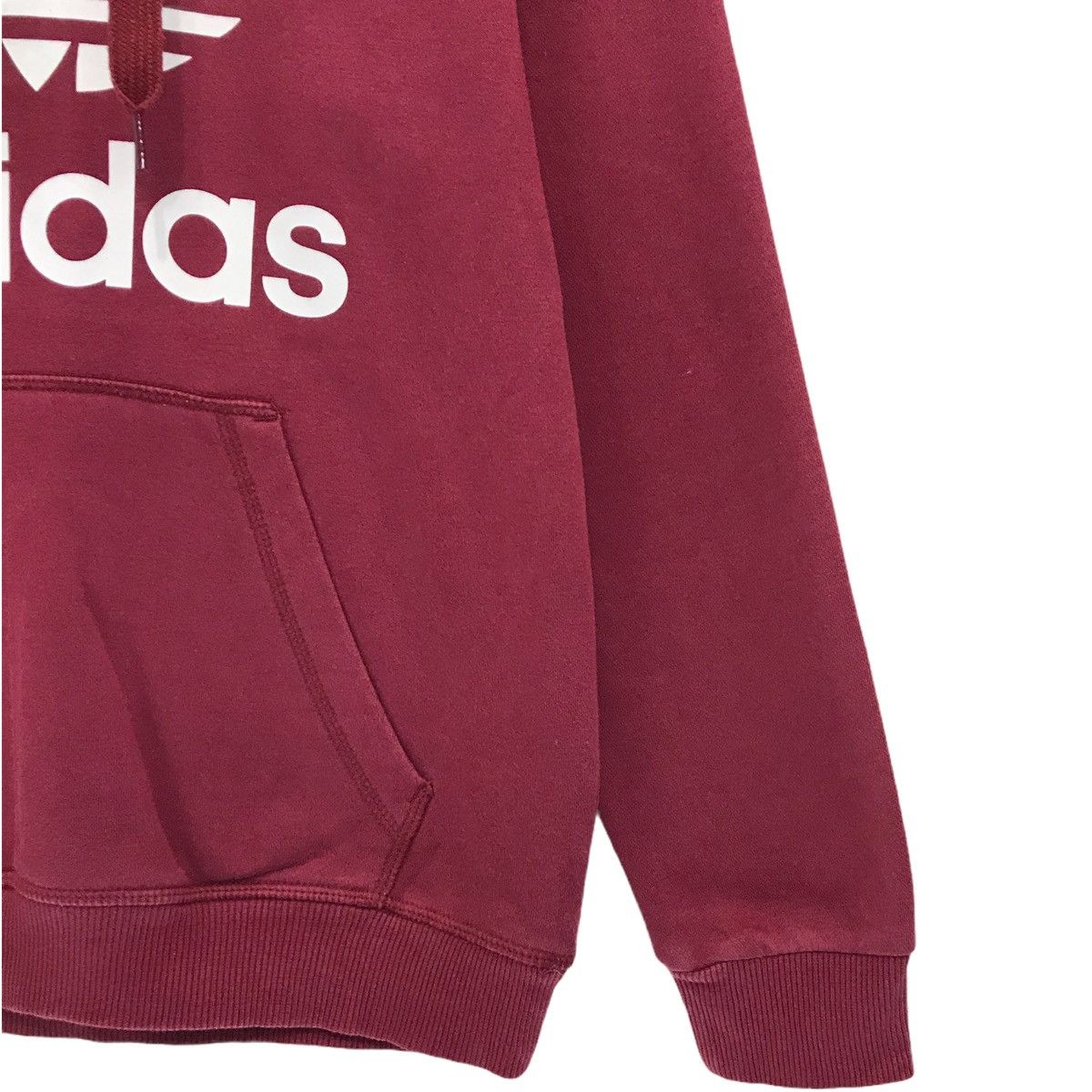 Adidas × Japanese Brand Vintage Adidas Trefoil Big Logo Hoodies Sweatshirt Pullover Size US M / EU 48-50 / 2 - 4 Thumbnail