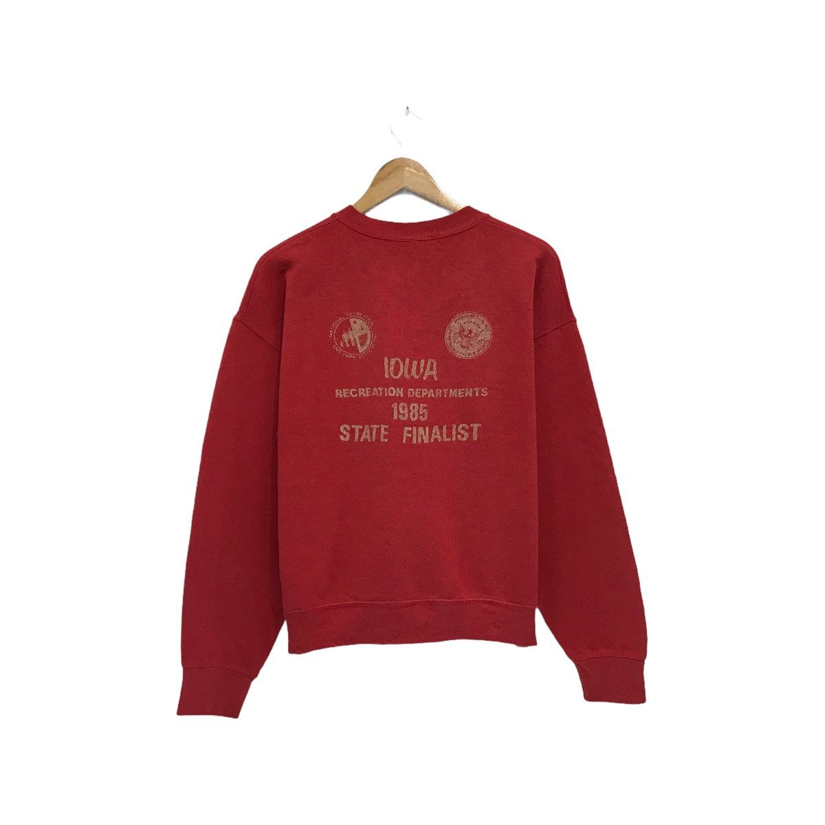 Vintage Vintage Gresham Track & Field Sweatshirt IOWA 1985 Size US M / EU 48-50 / 2 - 2 Thumbnail