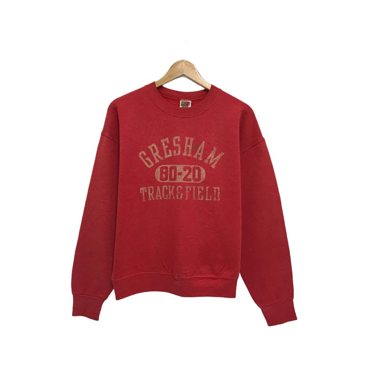 Vintage Vintage Gresham Track & Field Sweatshirt IOWA 1985 Size US M / EU 48-50 / 2 - 1 Thumbnail