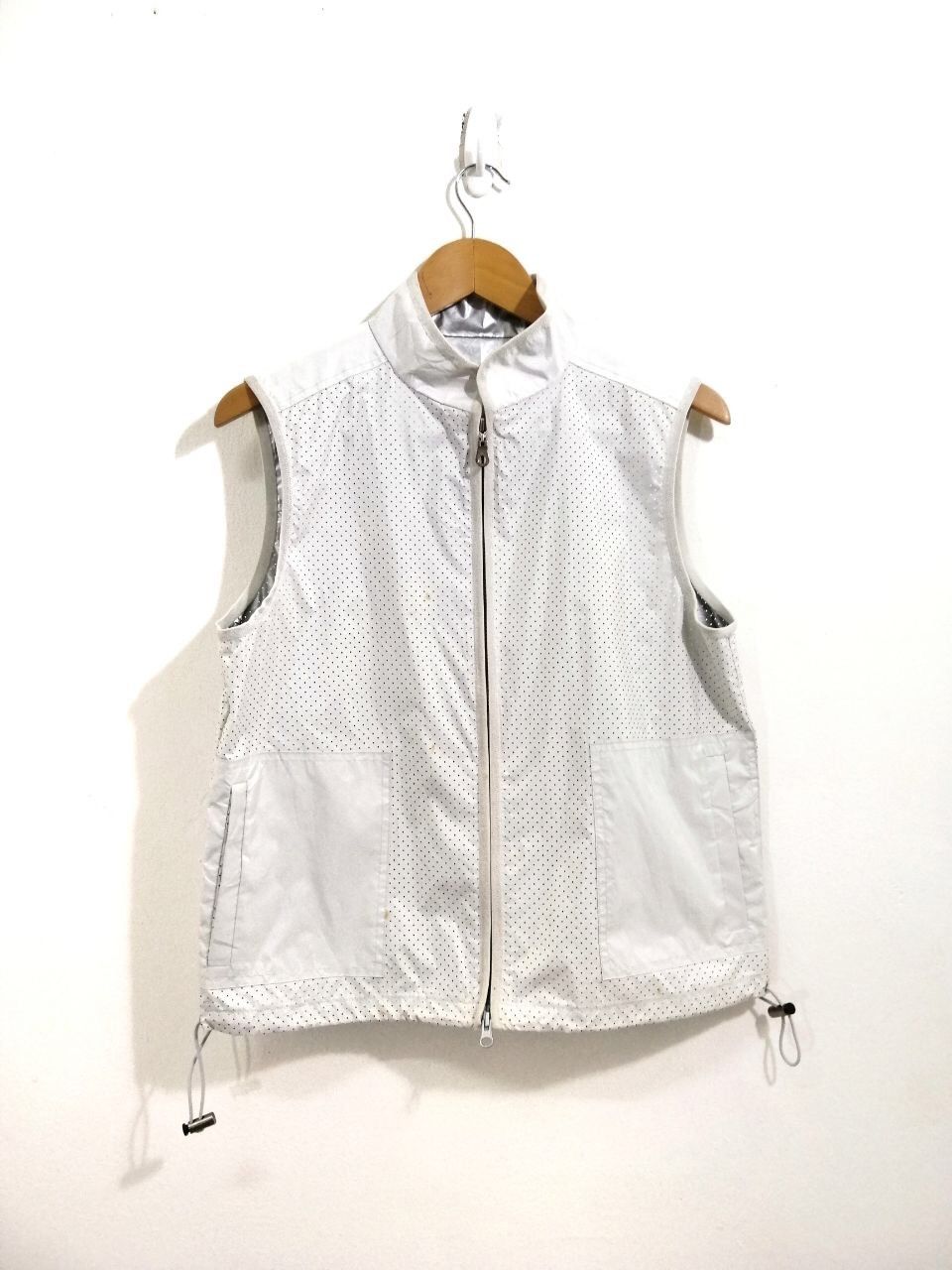 Lanvin Lanvin Vest Net Design White Color 16 Size US S / EU 44-46 / 1 - 1 Thumbnail