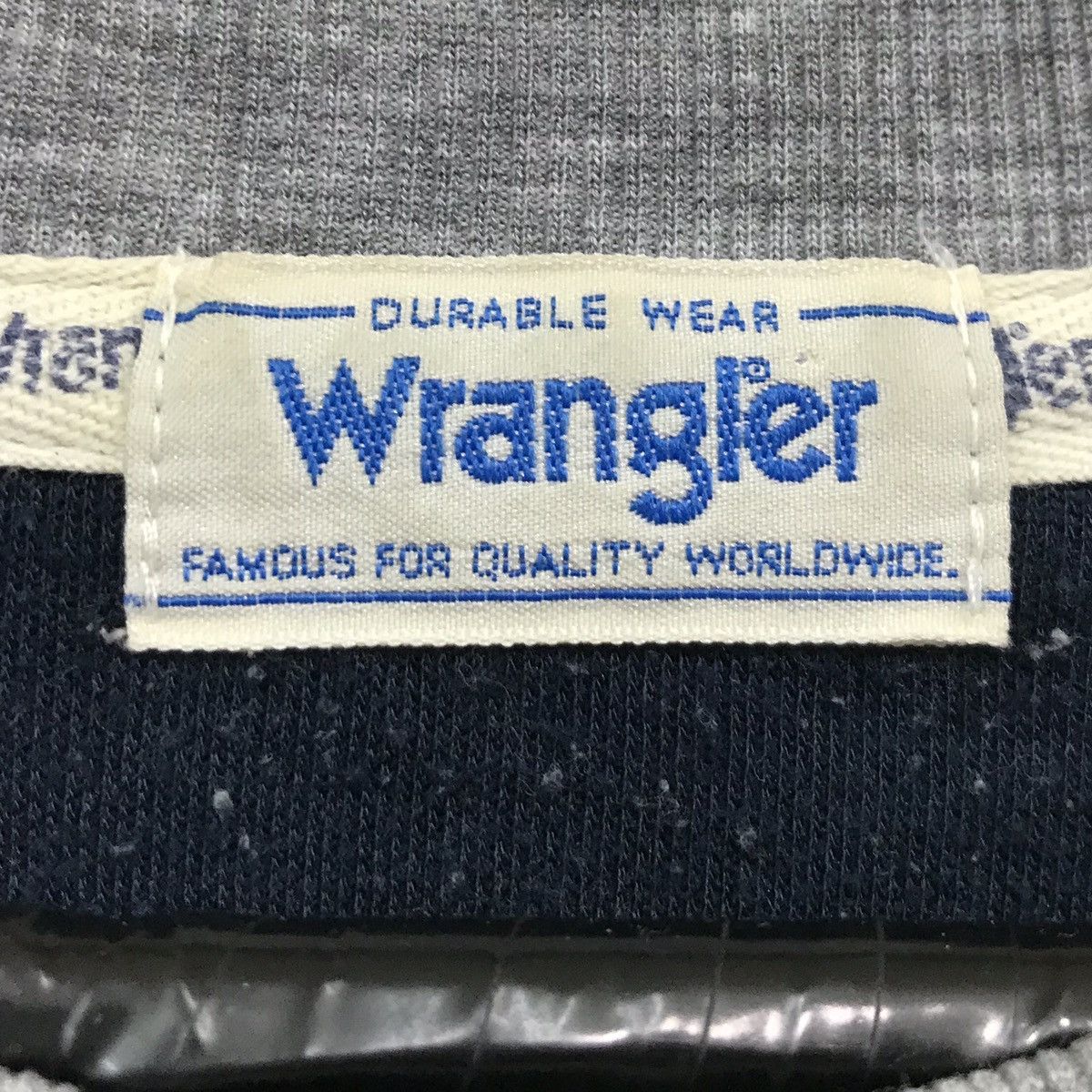 Vintage × Wrangler Vintage Wrangler Sweatshirt Pullover Jumper Wrangler jeans Size US M / EU 48-50 / 2 - 5 Thumbnail