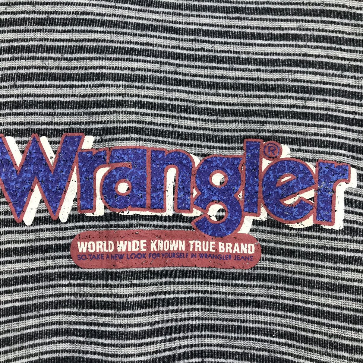 Vintage × Wrangler Vintage Wrangler Sweatshirt Pullover Jumper Wrangler jeans Size US M / EU 48-50 / 2 - 2 Thumbnail