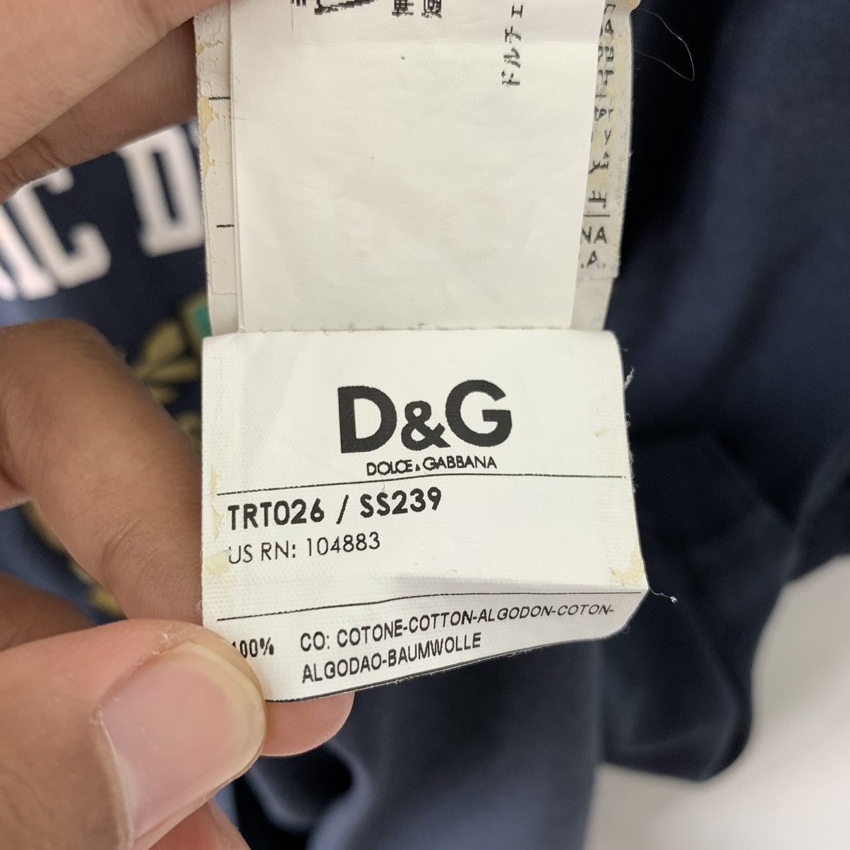 Dolce & Gabbana Dolce & Gabbana Sport Tshirt Size US S / EU 44-46 / 1 - 11 Thumbnail