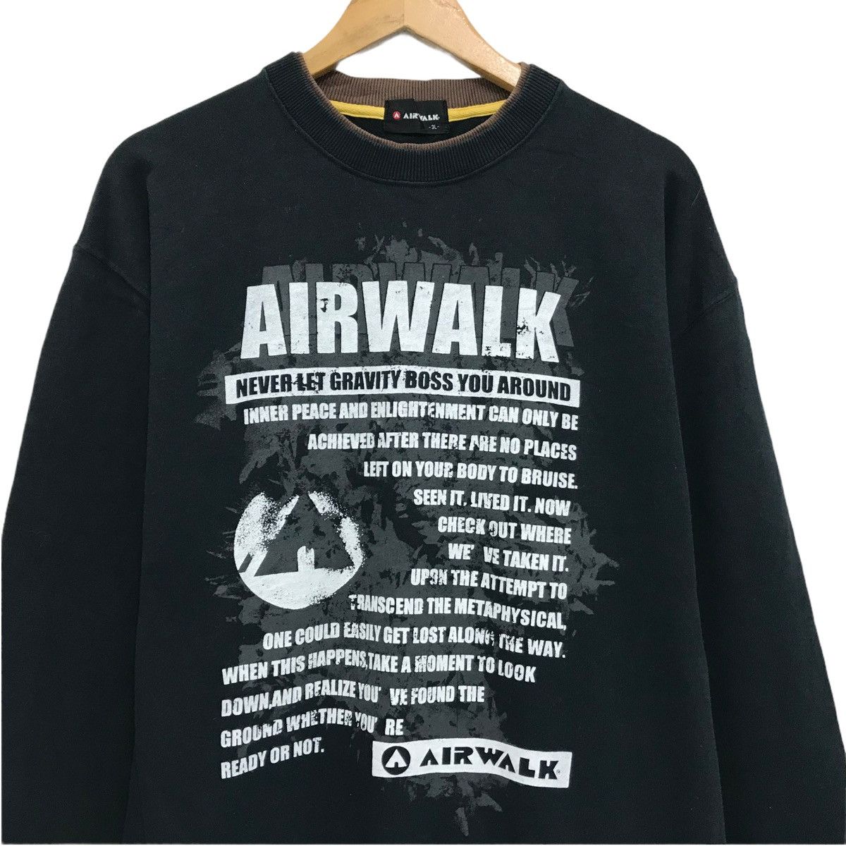 Airwalk × Vintage Vintage Air Walk Sweatshirt AirWalk Jumper AirWalk Pullover Size US XL / EU 56 / 4 - 2 Thumbnail
