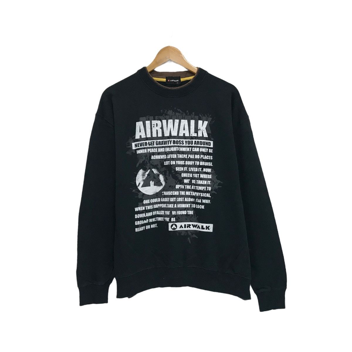 Airwalk × Vintage Vintage Air Walk Sweatshirt AirWalk Jumper AirWalk Pullover Size US XL / EU 56 / 4 - 1 Thumbnail