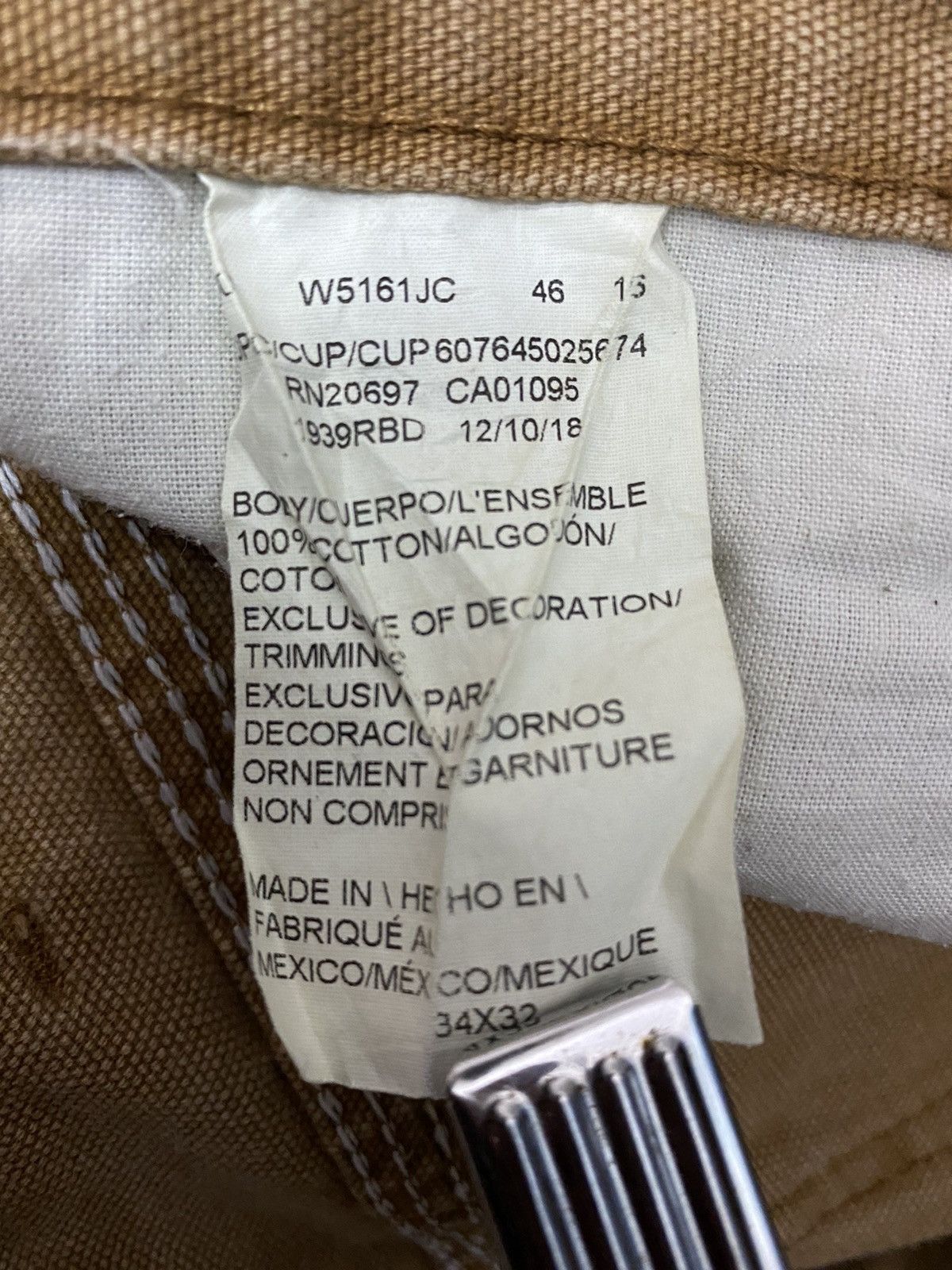 Dickies × Vintage Vintage 90’s Dickies Carpenter Sun faded Loose Fit Pants Size US 34 / EU 50 - 13 Thumbnail