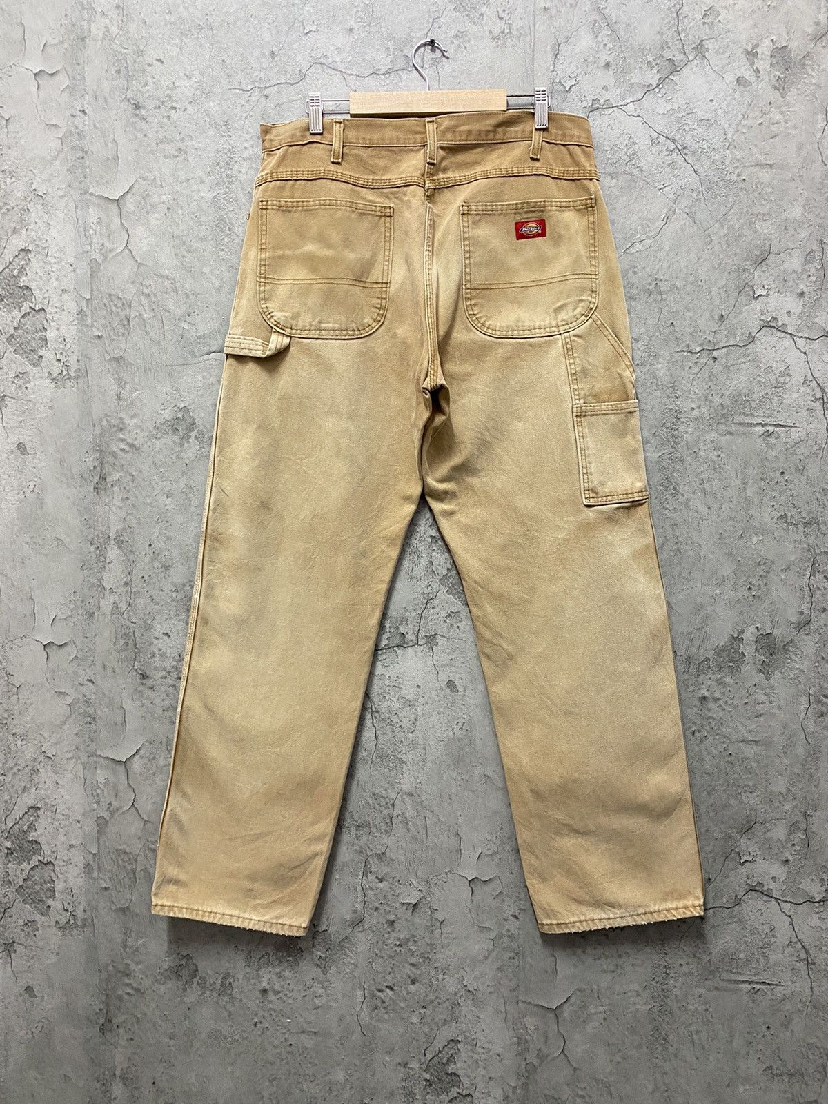Dickies × Vintage Vintage 90’s Dickies Carpenter Sun faded Loose Fit Pants Size US 34 / EU 50 - 1 Thumbnail
