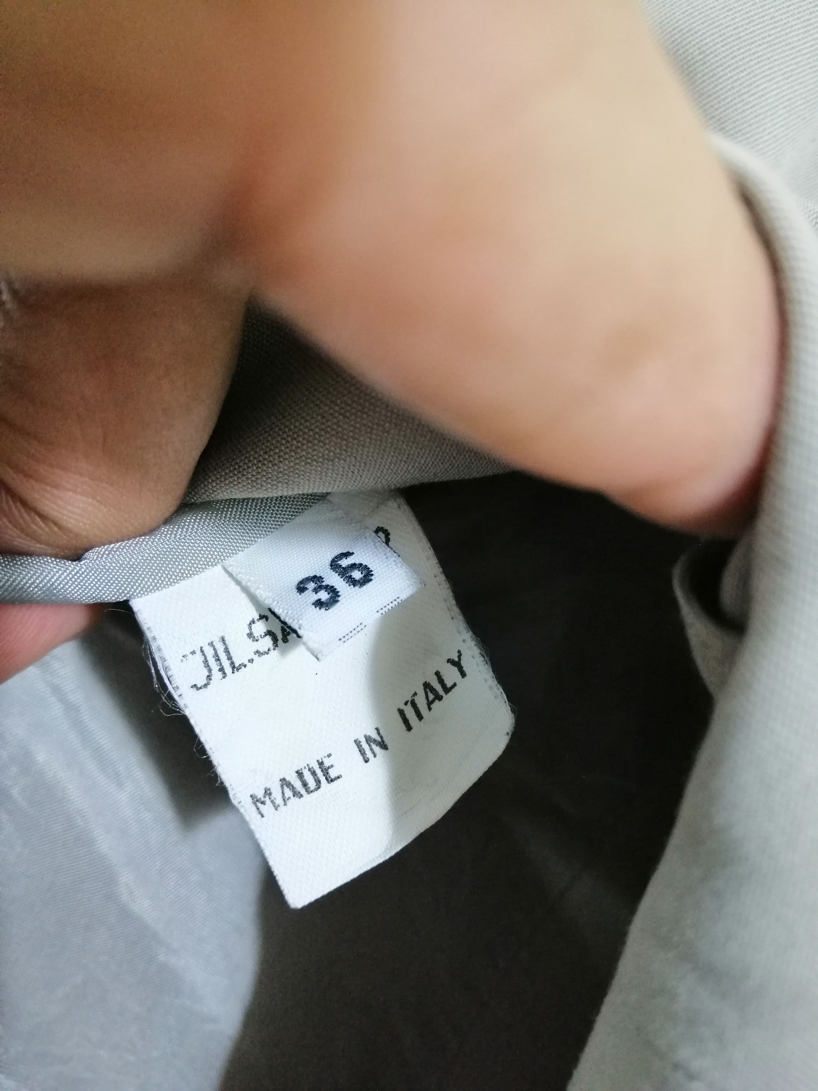 Jil Sander Jil Sander Jacket Coat Gray Color 10 Size US S / EU 44-46 / 1 - 4 Thumbnail