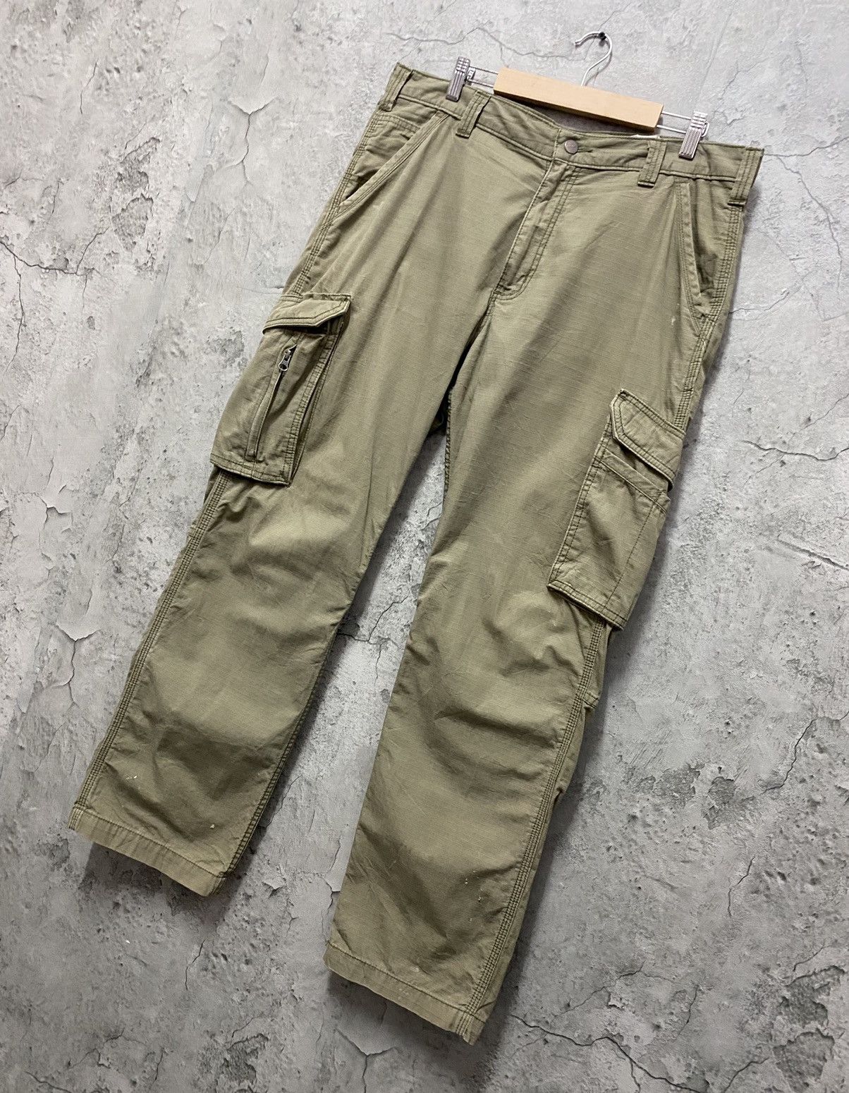 Carhartt × Vintage Vintage Carhartt Technical Cargo Multi Pocket Relaxed Fit Size US 36 / EU 52 - 3 Thumbnail