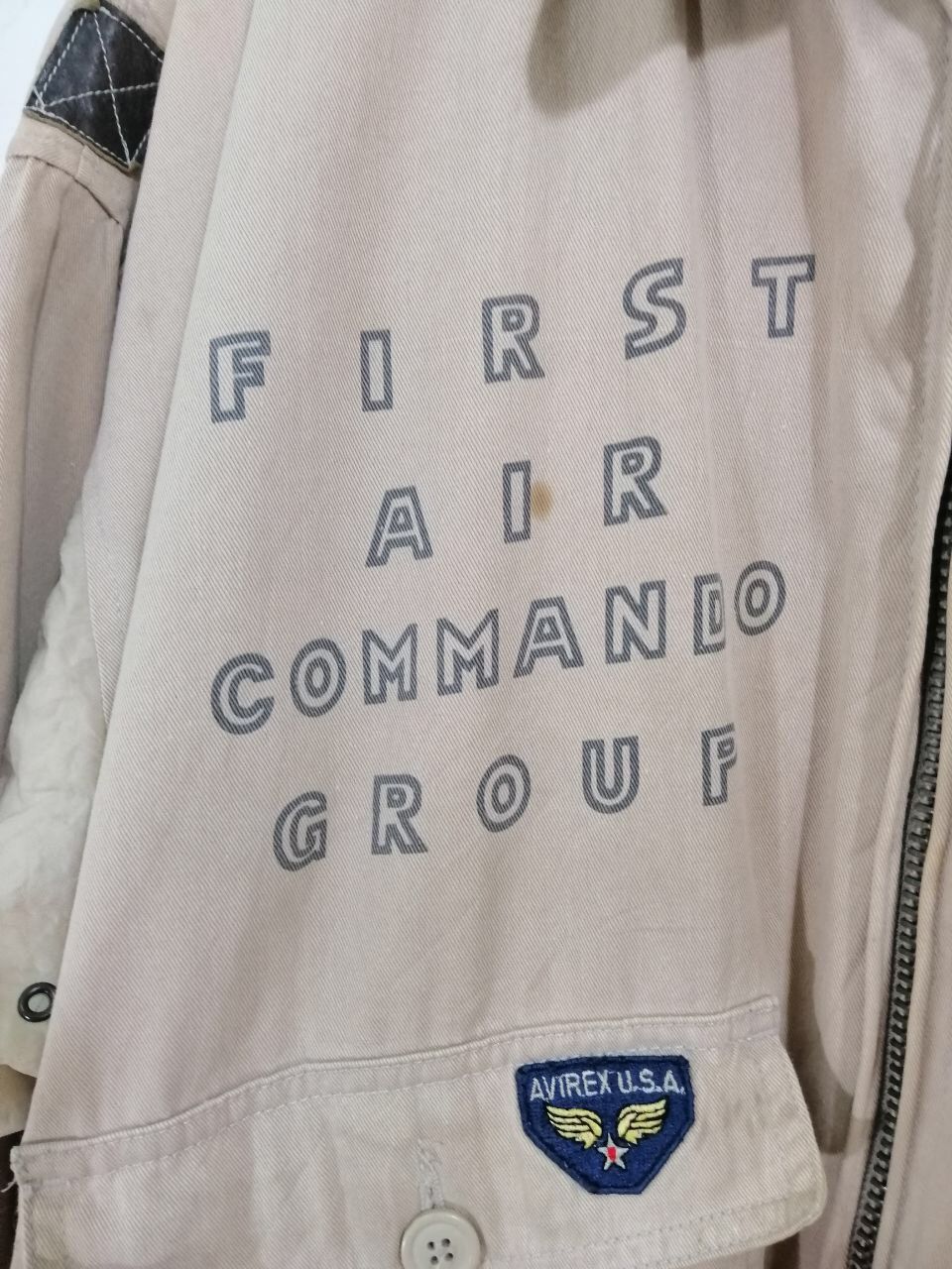 Avirex VTG 80s AVIREX G-1 Flight Bomber Jacket U.S Navy Top Gun Size US S / EU 44-46 / 1 - 4 Thumbnail