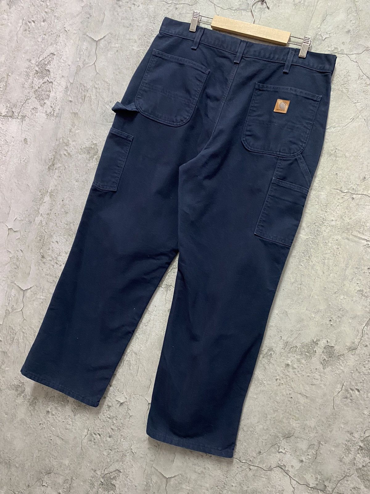 Carhartt × Vintage Vintage Carhartt Carpenter Dungaree Loose fit Pants Size US 36 / EU 52 - 3 Thumbnail