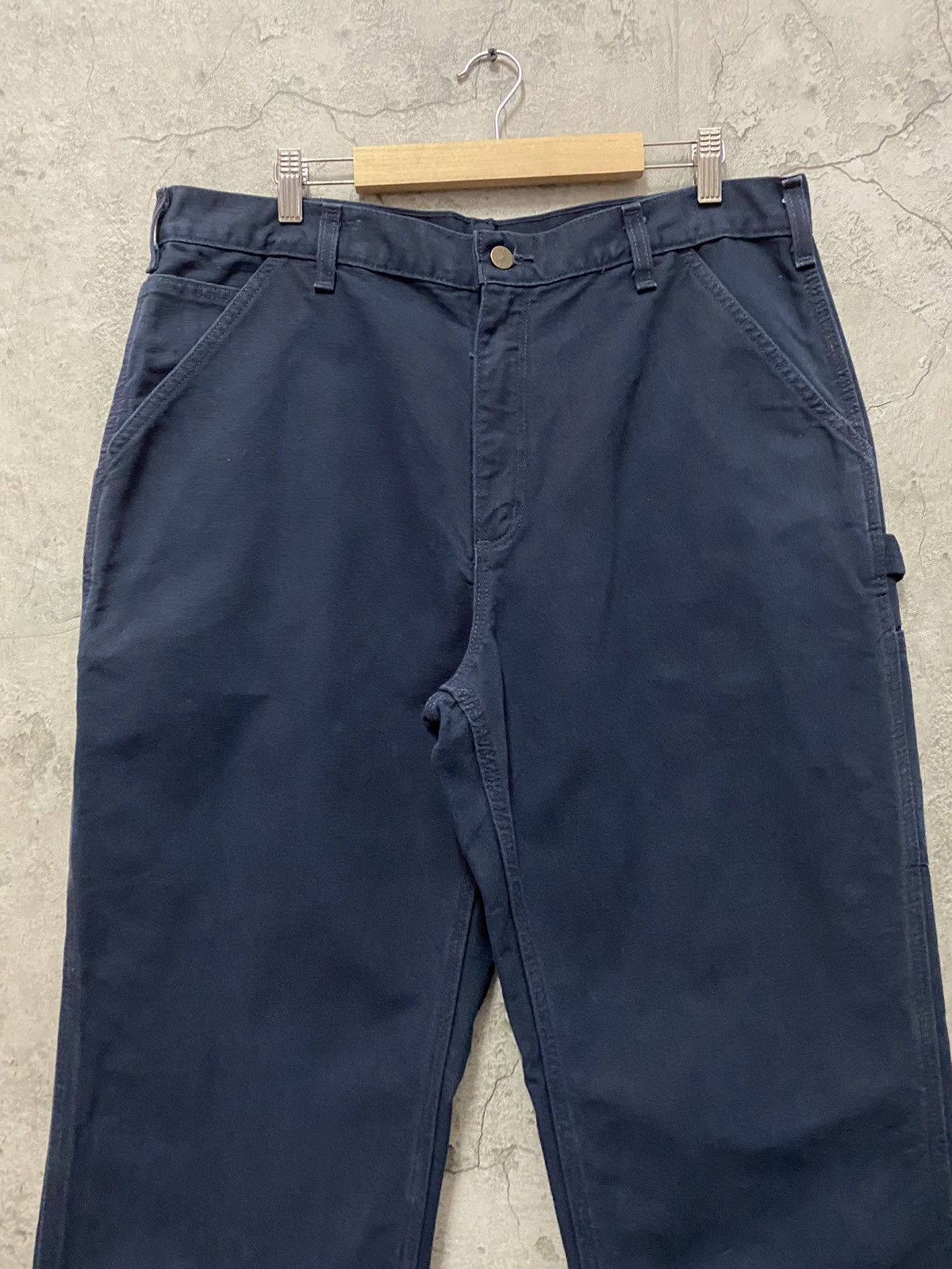 Carhartt × Vintage Vintage Carhartt Carpenter Dungaree Loose fit Pants Size US 36 / EU 52 - 10 Thumbnail