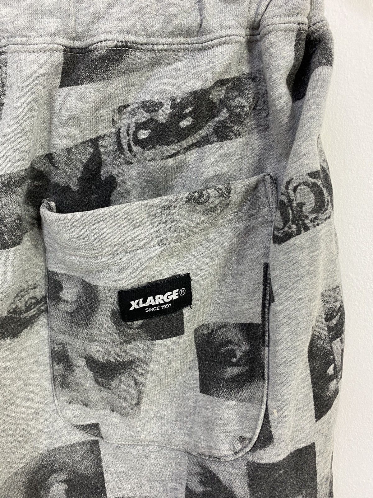 Japanese Brand × X-LARGE × Xlarge XLarge Full Print eyes Short Pants Design Size US 31 - 10 Thumbnail