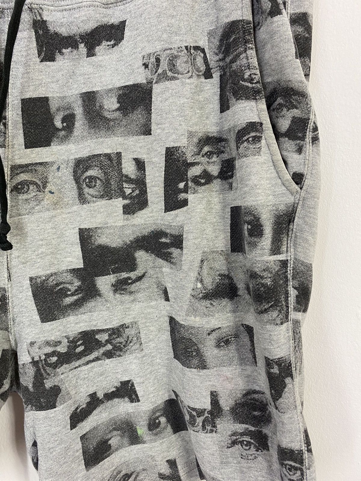 Japanese Brand × X-LARGE × Xlarge XLarge Full Print eyes Short Pants Design Size US 31 - 7 Thumbnail