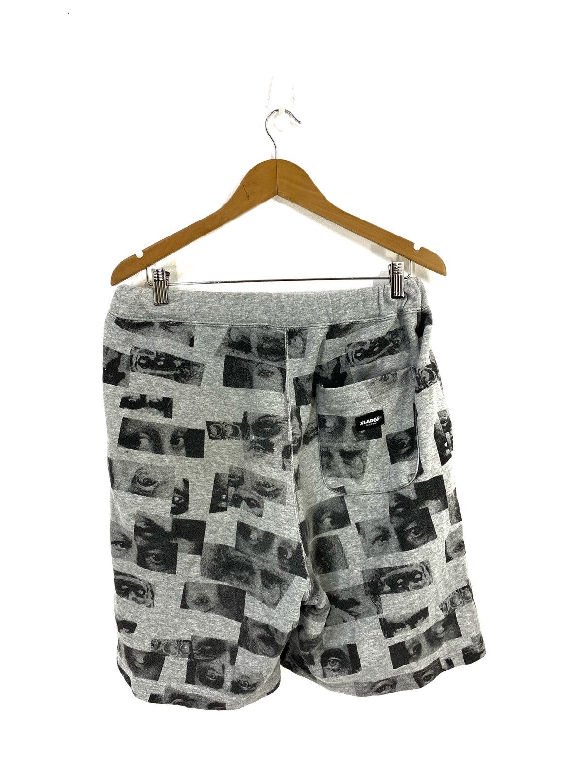 Japanese Brand × X-LARGE × Xlarge XLarge Full Print eyes Short Pants Design Size US 31 - 2 Thumbnail