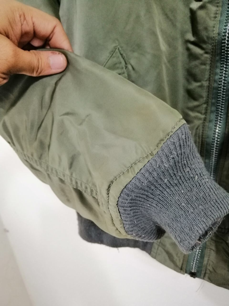 Alpha Industries Vintage Alpha Industries Riversible MA-1 Bomber Jacket Green Size US L / EU 52-54 / 3 - 6 Thumbnail
