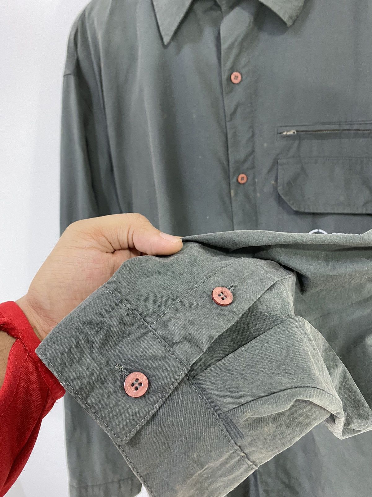 Stussy Vintage Stussy Surplus Button Up Jacket Design Size US XL / EU 56 / 4 - 7 Thumbnail