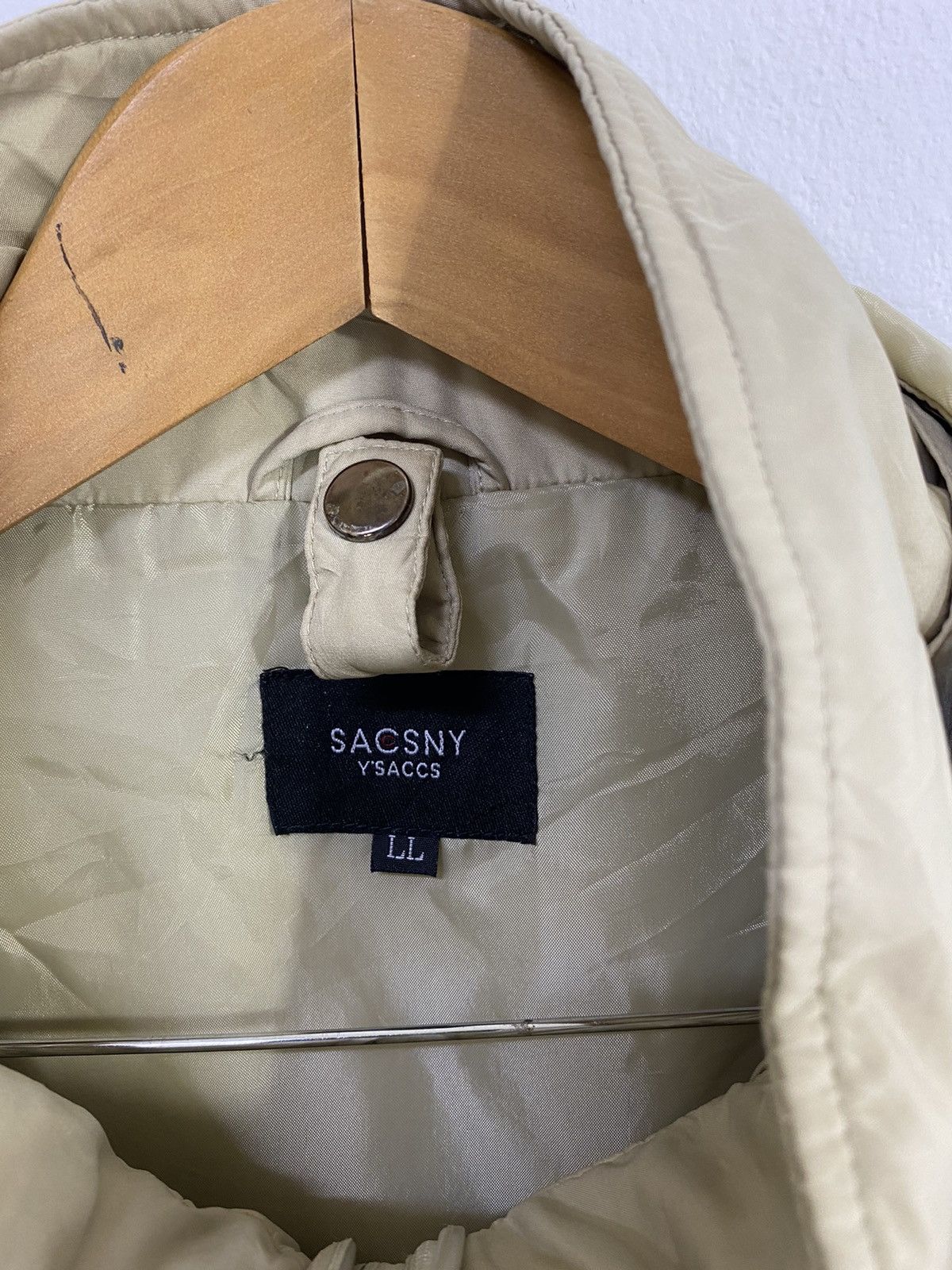 Japanese Brand × Yohji Yamamoto Vintage Yohji Yamamoto Y’saccs Parka With Hoodies Design Size US L / EU 52-54 / 3 - 3 Thumbnail