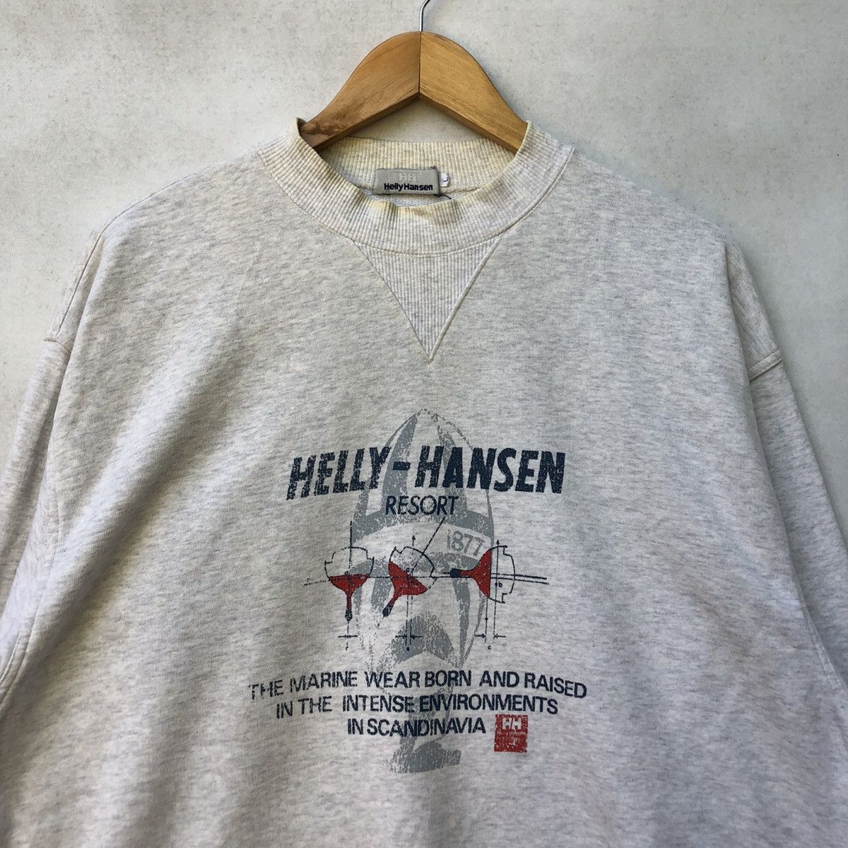 Helly Hansen × Vintage Helly Hansen Sweatshirt Size US L / EU 52-54 / 3 - 2 Thumbnail