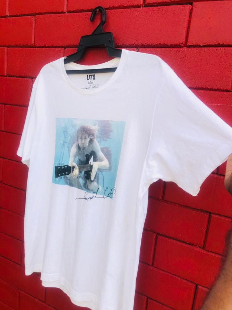 Band Tees Nirvana Signature Designer Streetwear Fashion Style Shirt Size US XL / EU 56 / 4 - 5 Thumbnail
