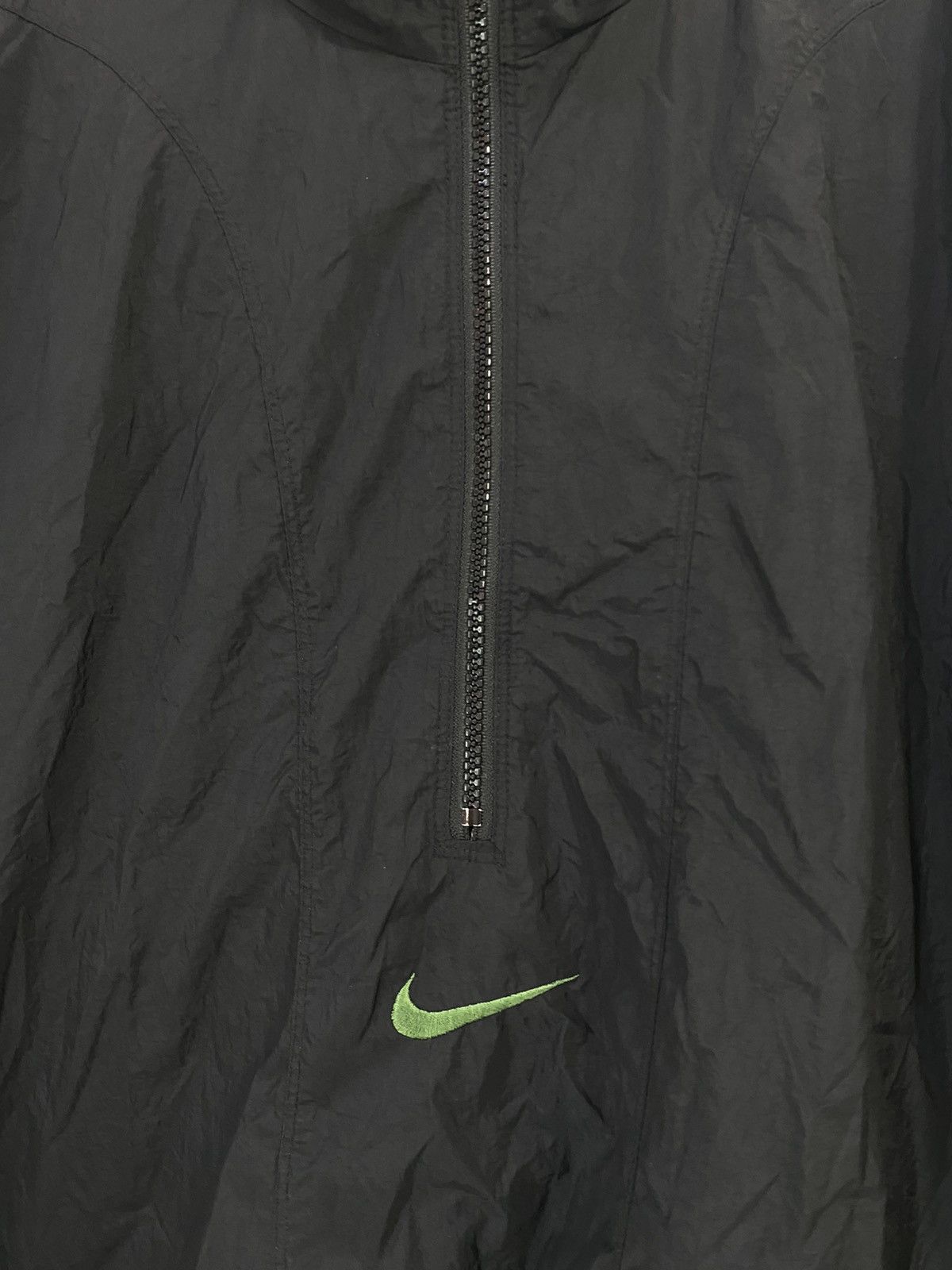 Vintage Nike Windbreaker Jacket Half Zipper Design