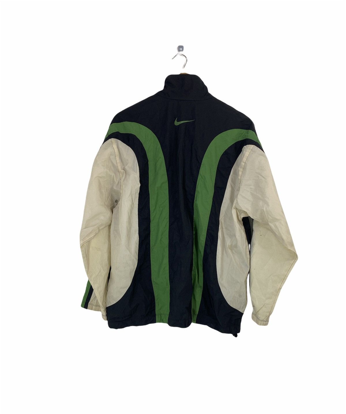 Vintage Nike Windbreaker Jacket Half Zipper Design