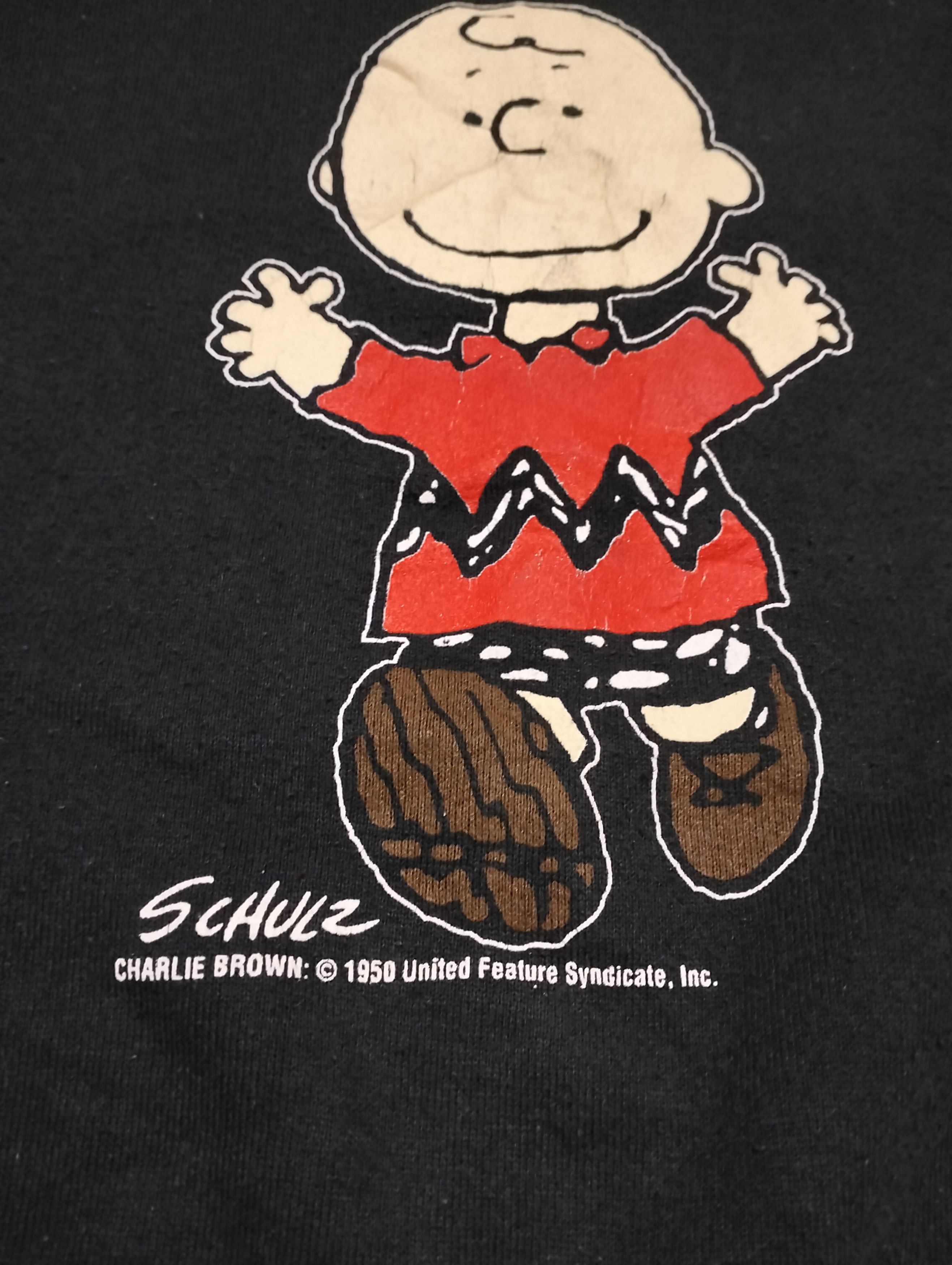 Cartoon Network × Vintage Vtg Schultz Charlie brown sweatshirt©1950 Size US M / EU 48-50 / 2 - 3 Thumbnail