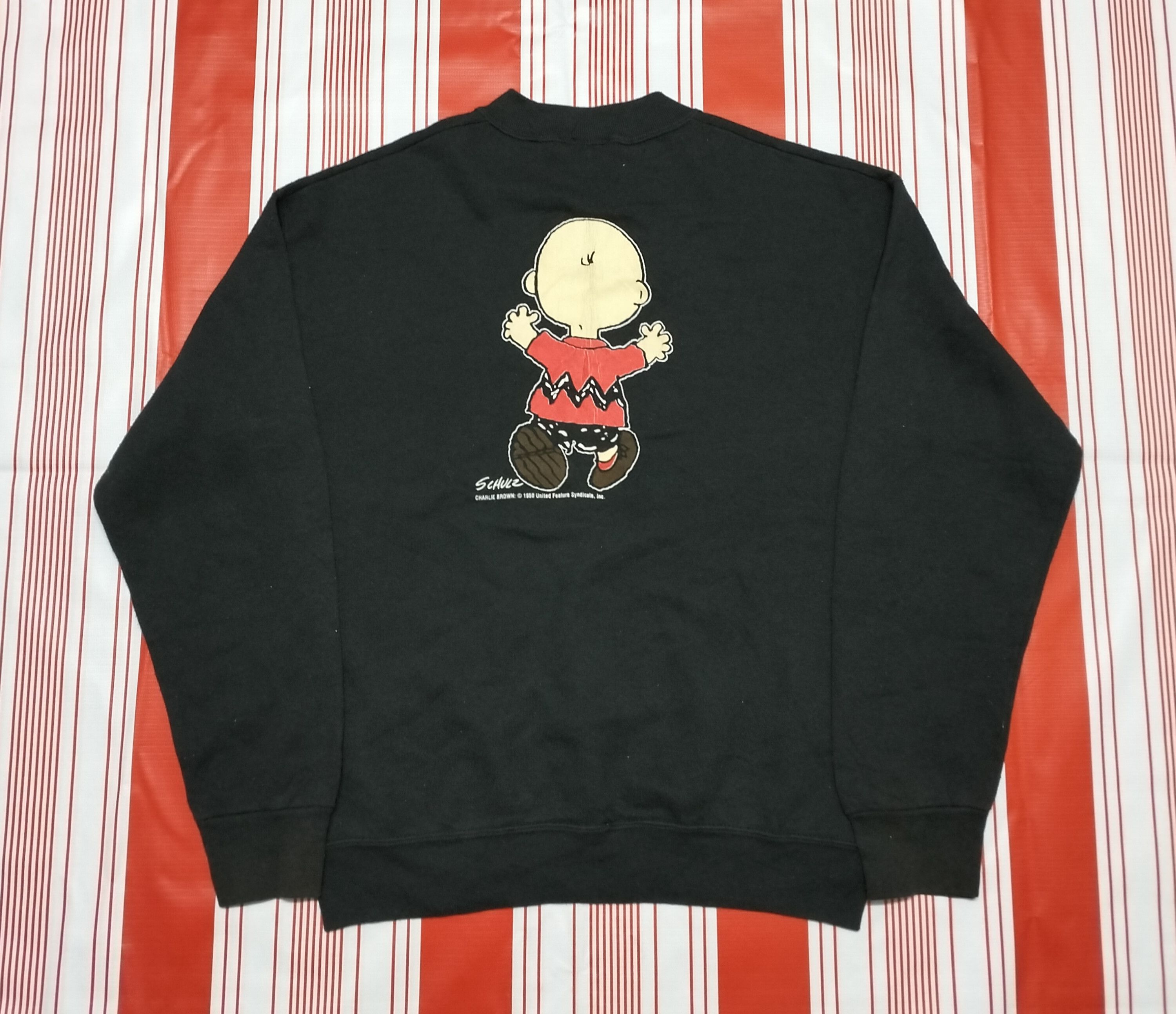 Cartoon Network × Vintage Vtg Schultz Charlie brown sweatshirt©1950 Size US M / EU 48-50 / 2 - 2 Thumbnail